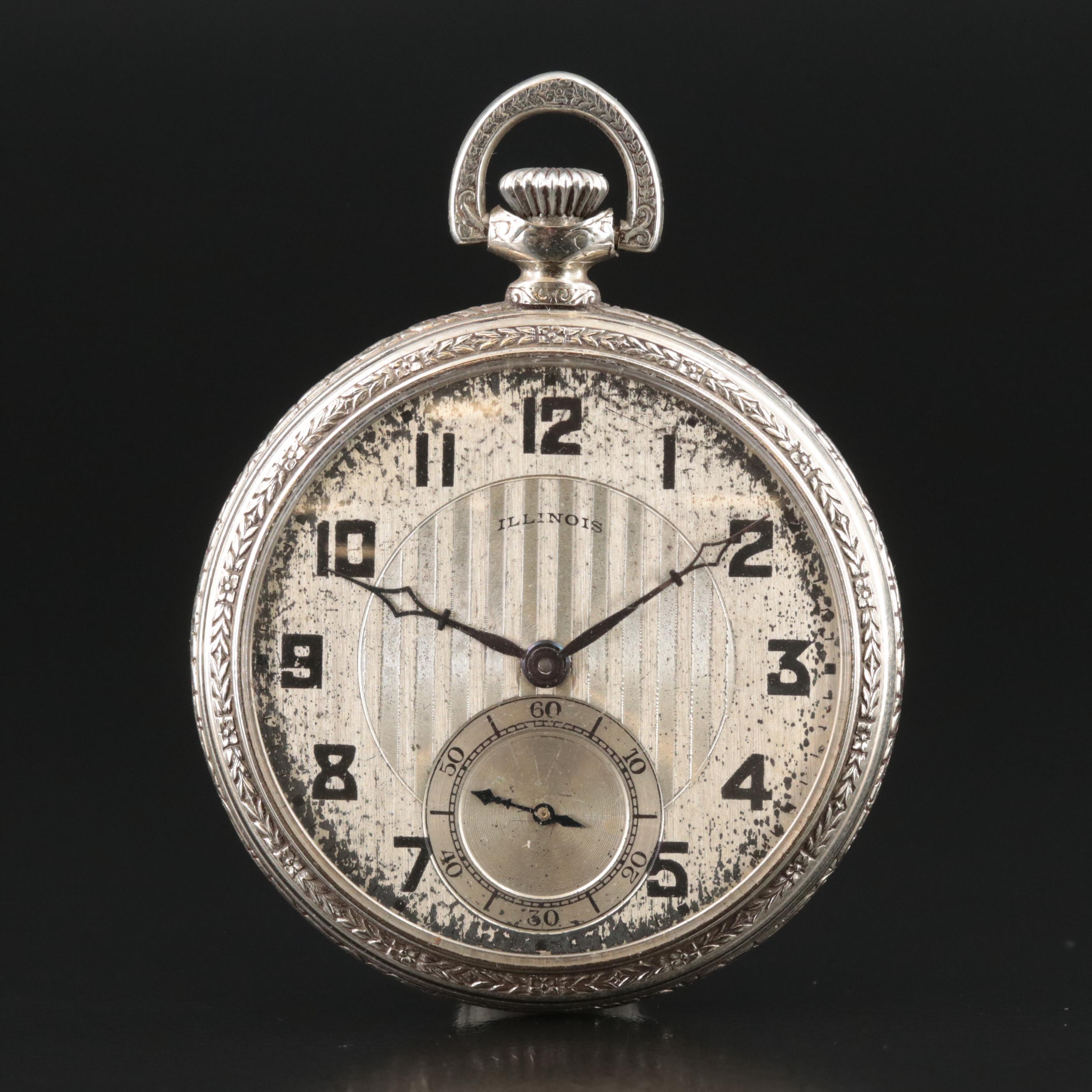 1923 Illinois Gold-Filled Pocket Watch