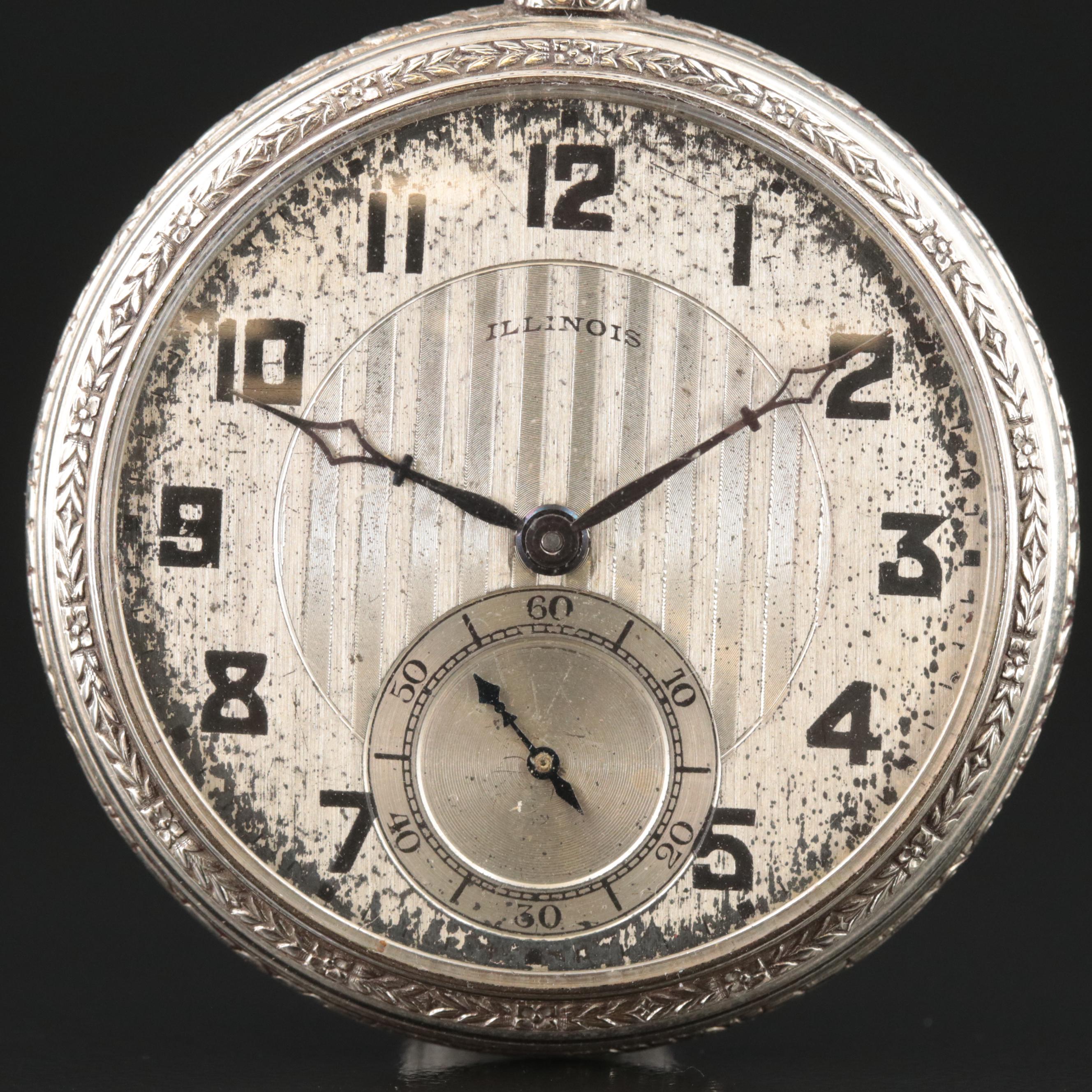 1923 Illinois Gold-Filled Pocket Watch