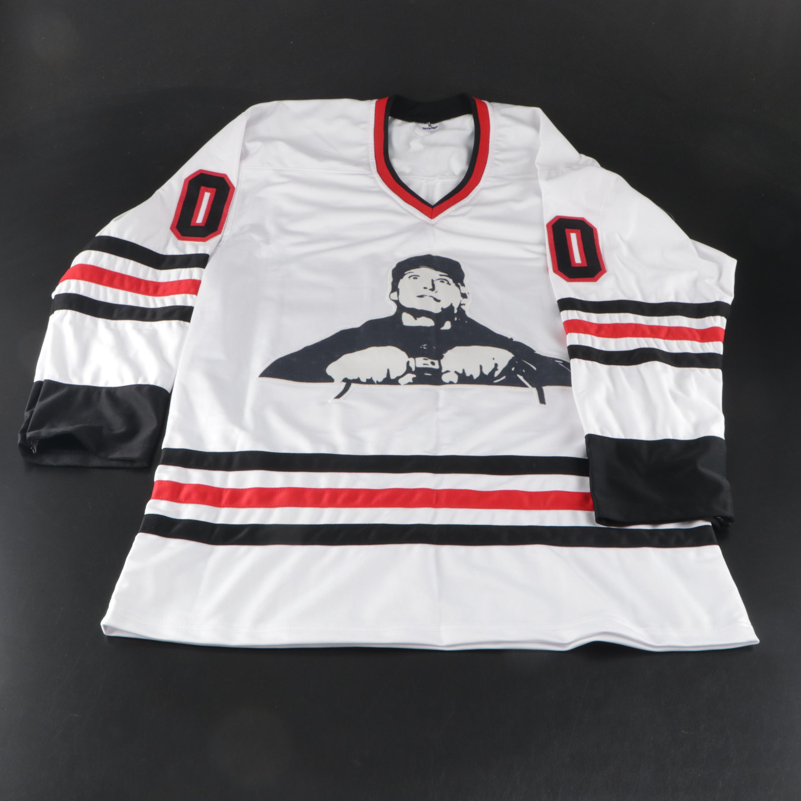 Chevy Chase Signed "Christmas Vacation: Clark Griswold" Hockey Jersey