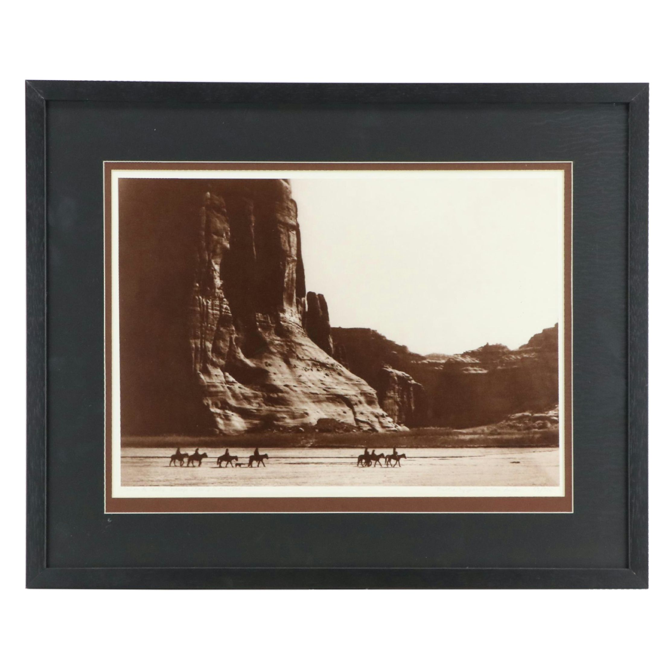Photographic Print After Edward S. Curtis "Canyon de Chelly"