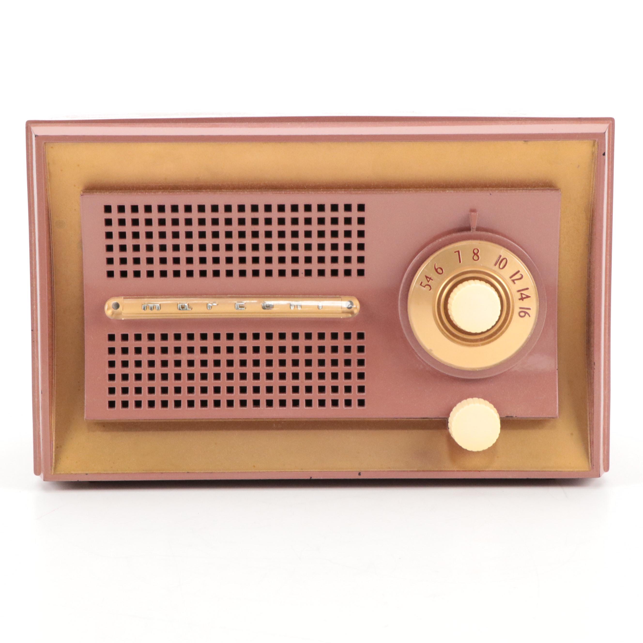 Marconi Model 339 Bakelite Broadcast Receiver Radio, Mid-20th Century