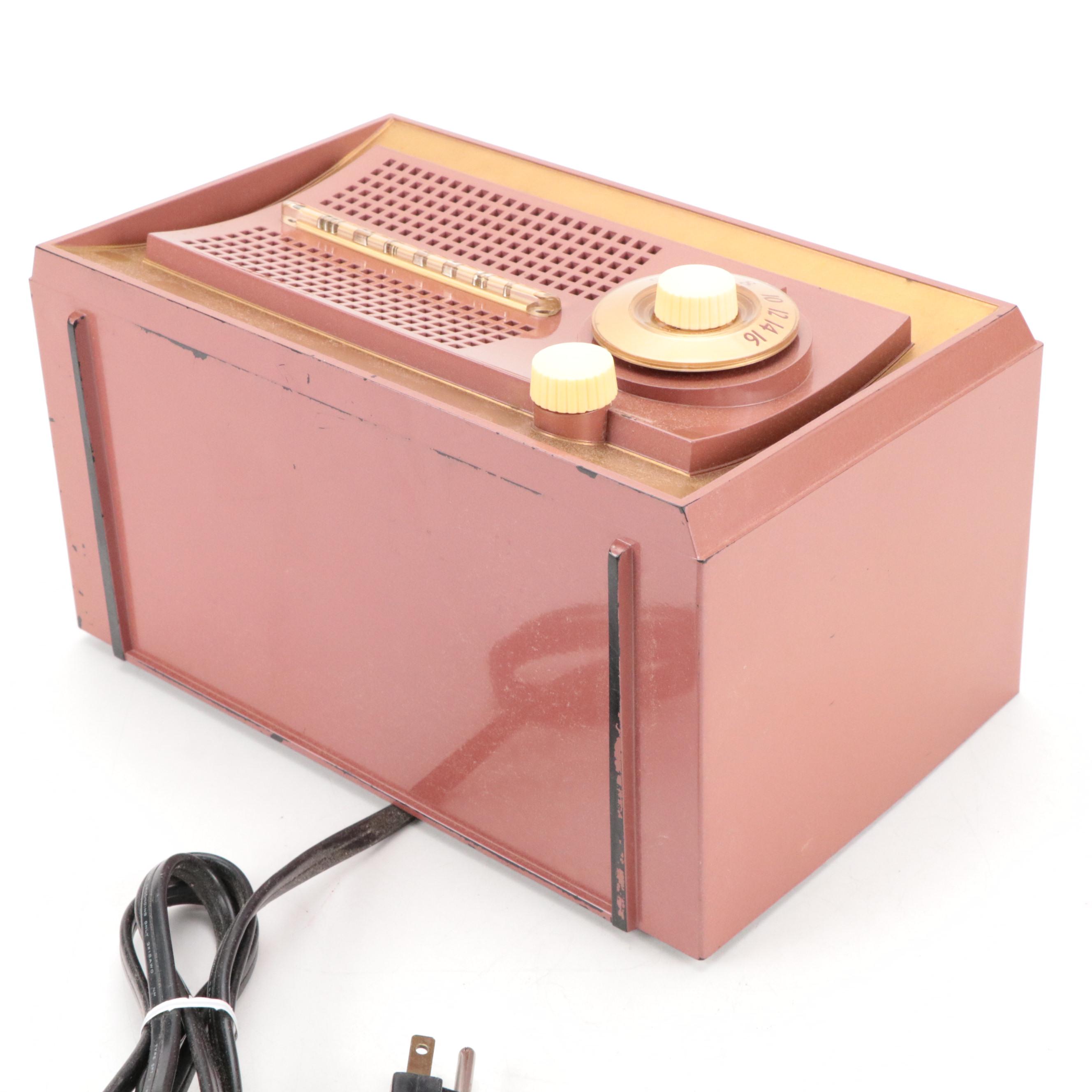 Marconi Model 339 Bakelite Broadcast Receiver Radio, Mid-20th Century