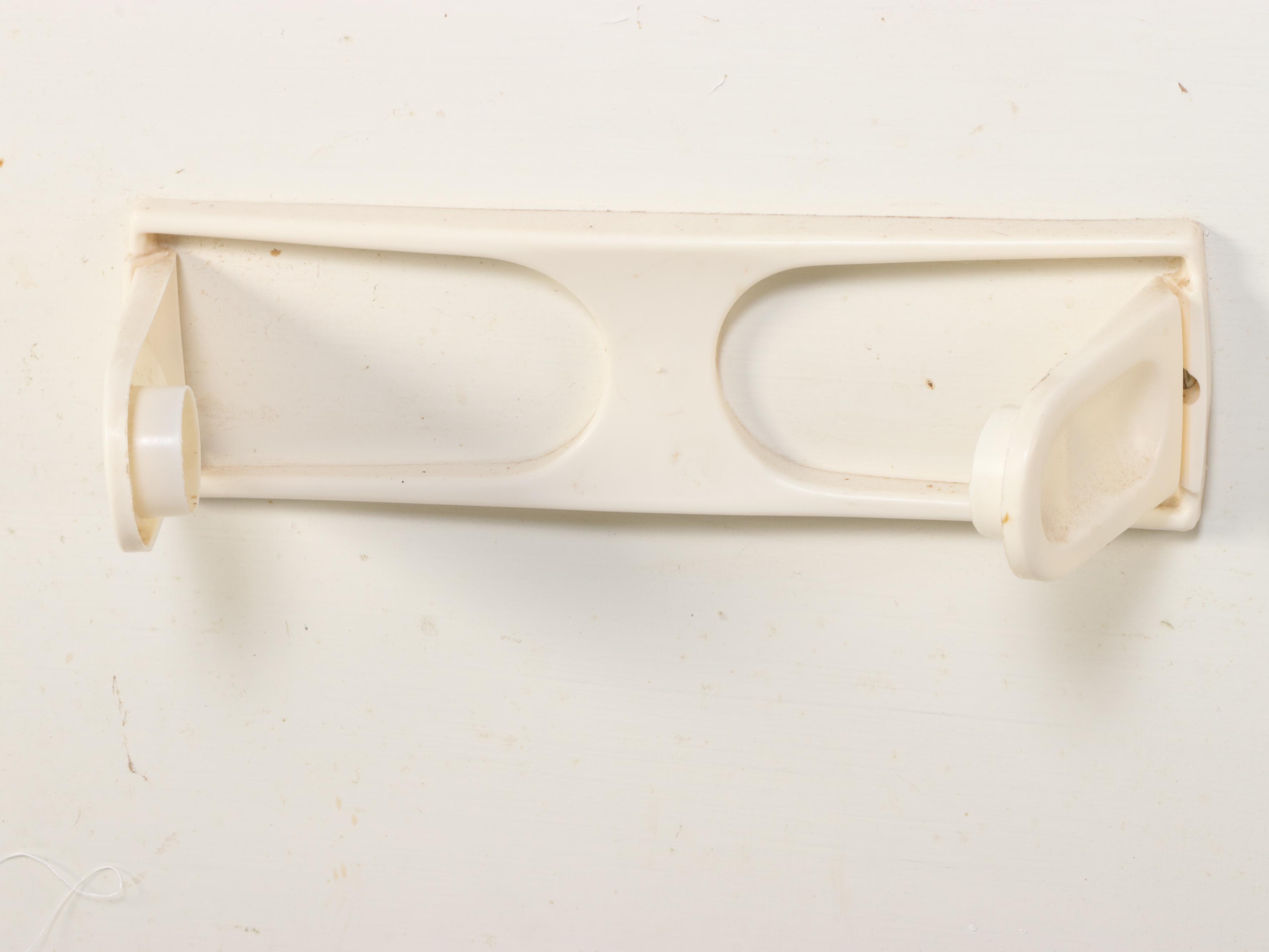 Art Deco Painted Wood and Enameled Metal Top Kitchen Cabinet, Circa 1930