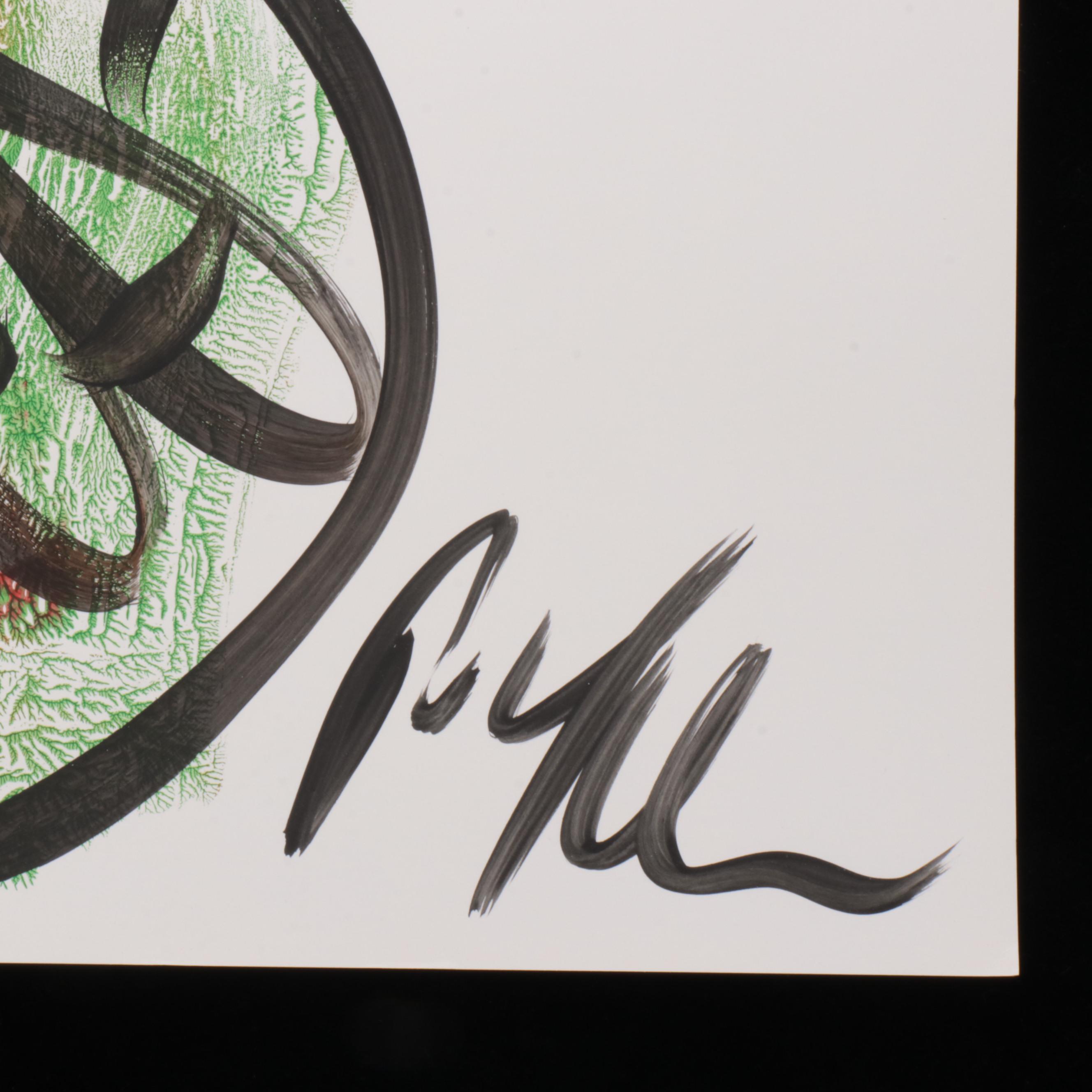 Peter Robert Keil Abstract Acrylic Portrait