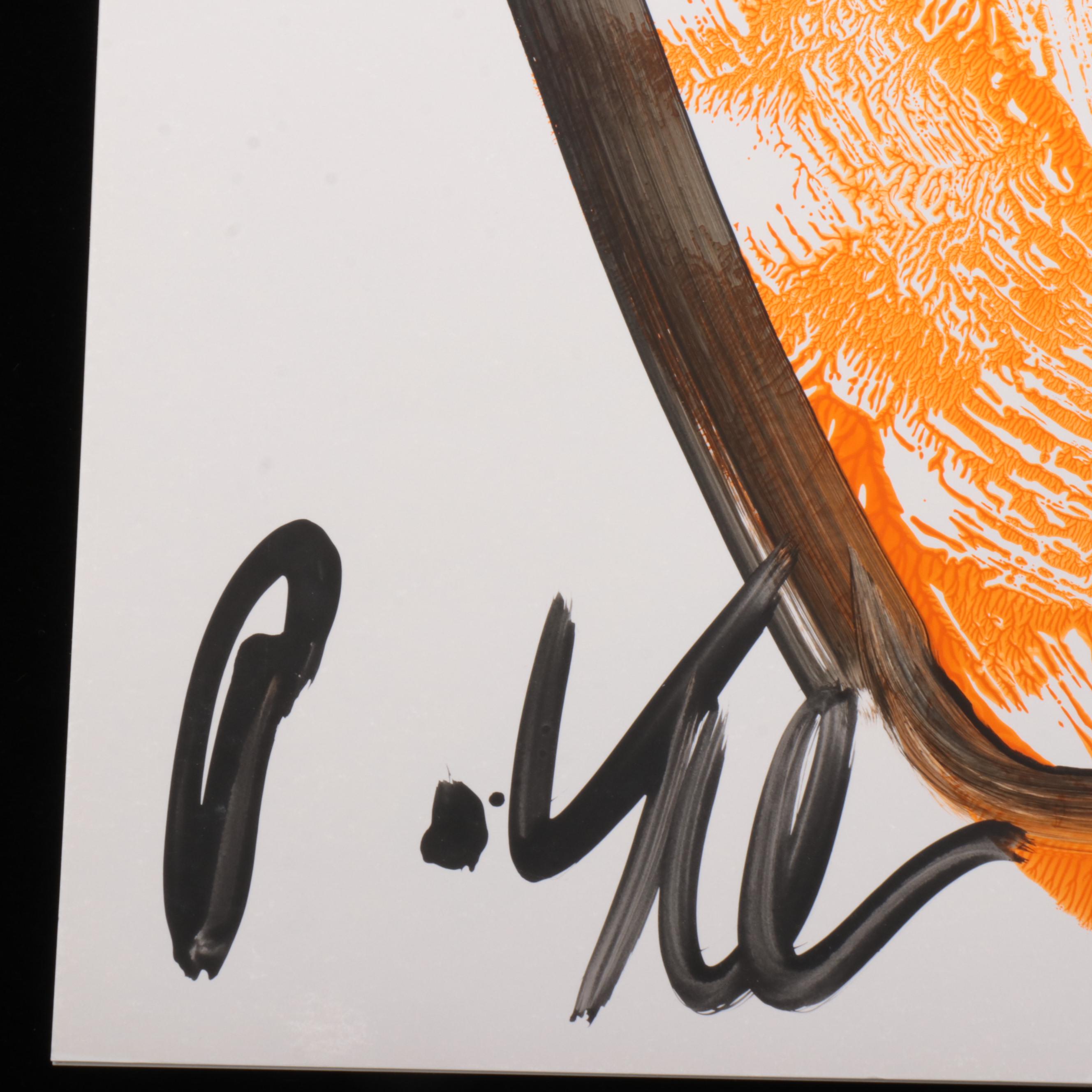 Peter Robert Keil Abstract Acrylic Portrait