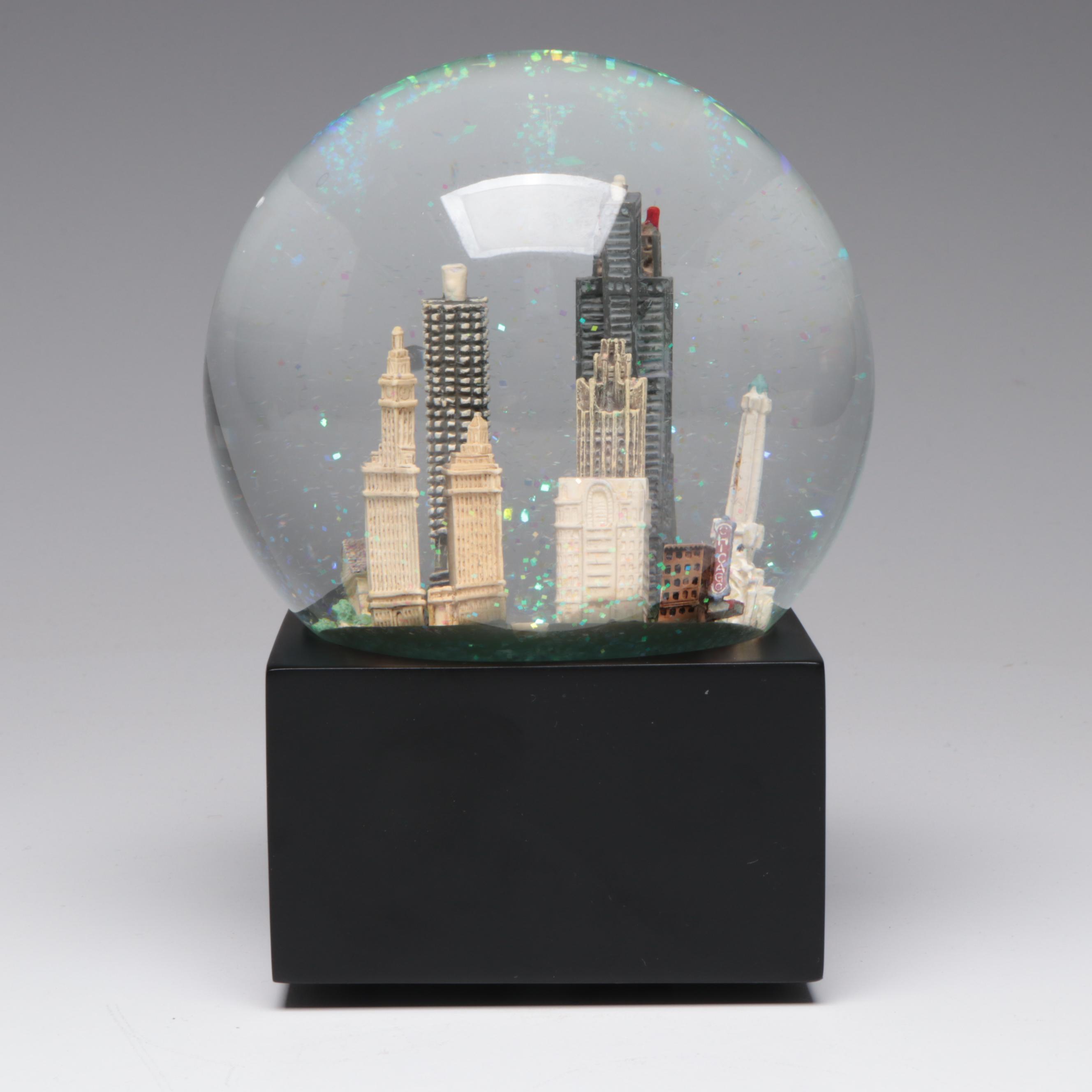 Saks Fifth Avenue Musical Snow Globe