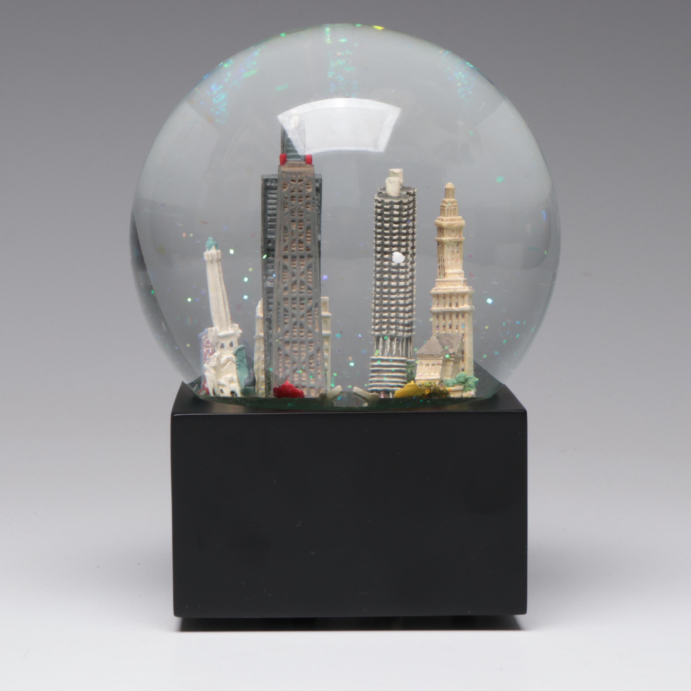 Saks Fifth Avenue Musical Snow Globe
