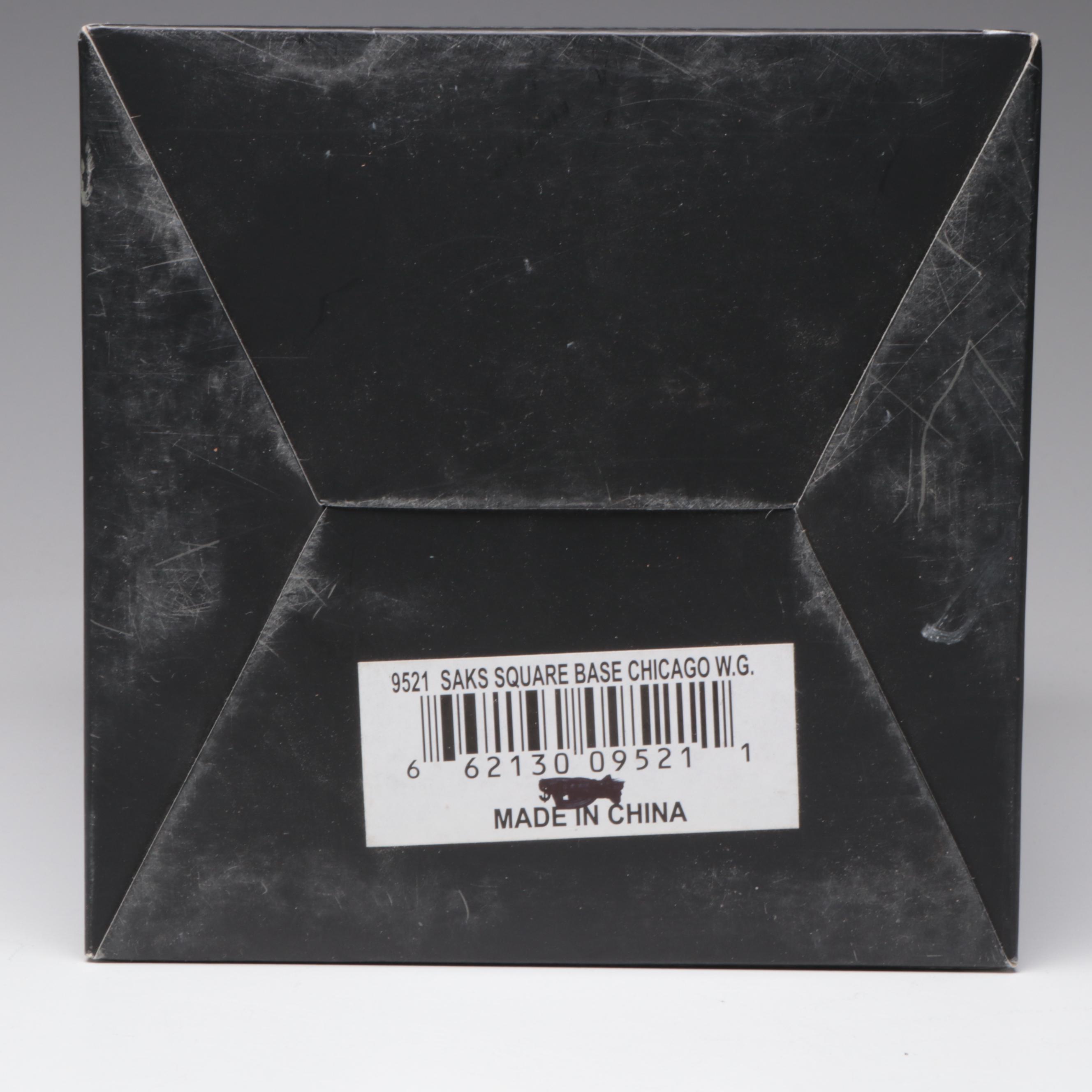 Saks Fifth Avenue Musical Snow Globe