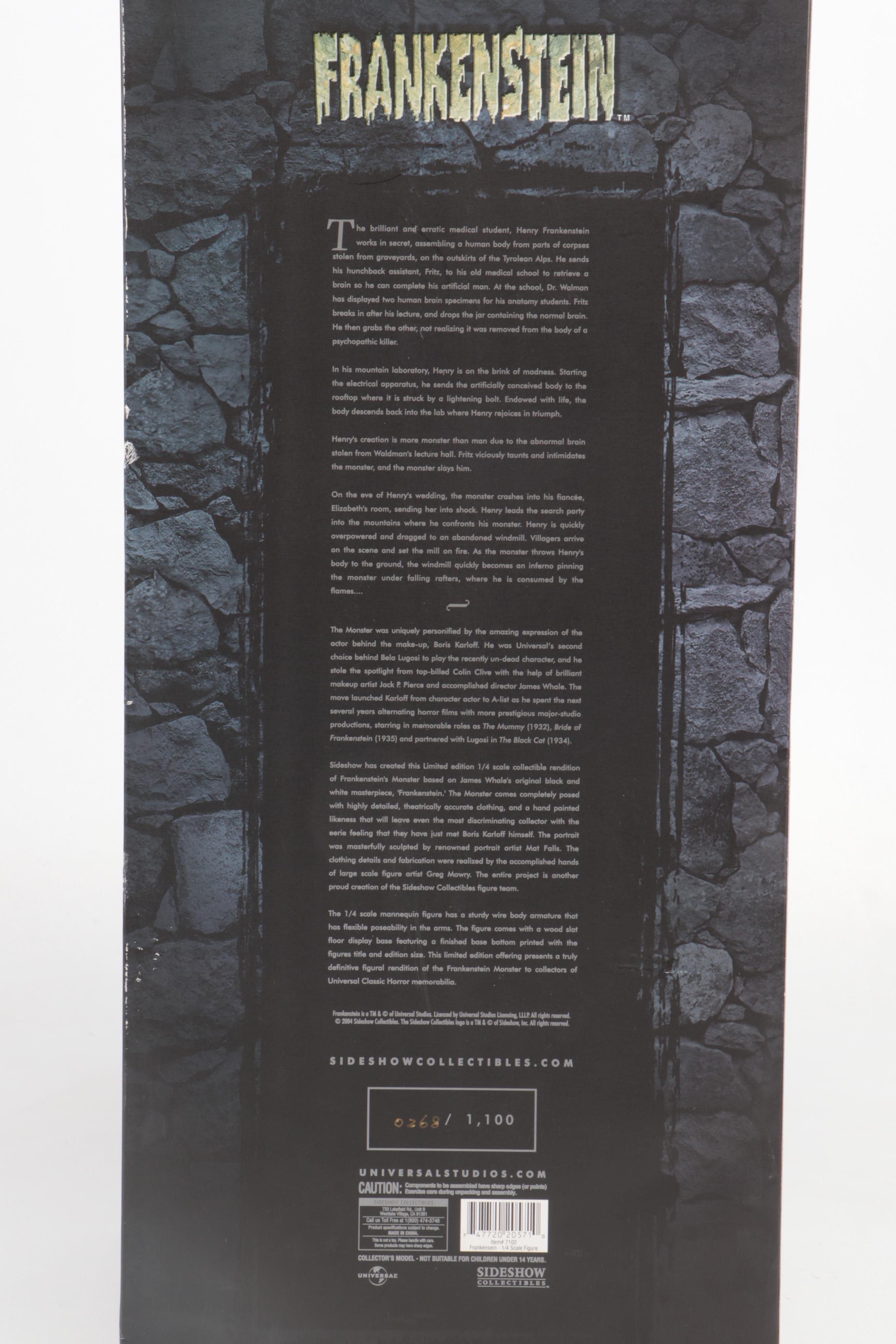 Sideshow Collectibles "Frankenstein" Figurine, 2004