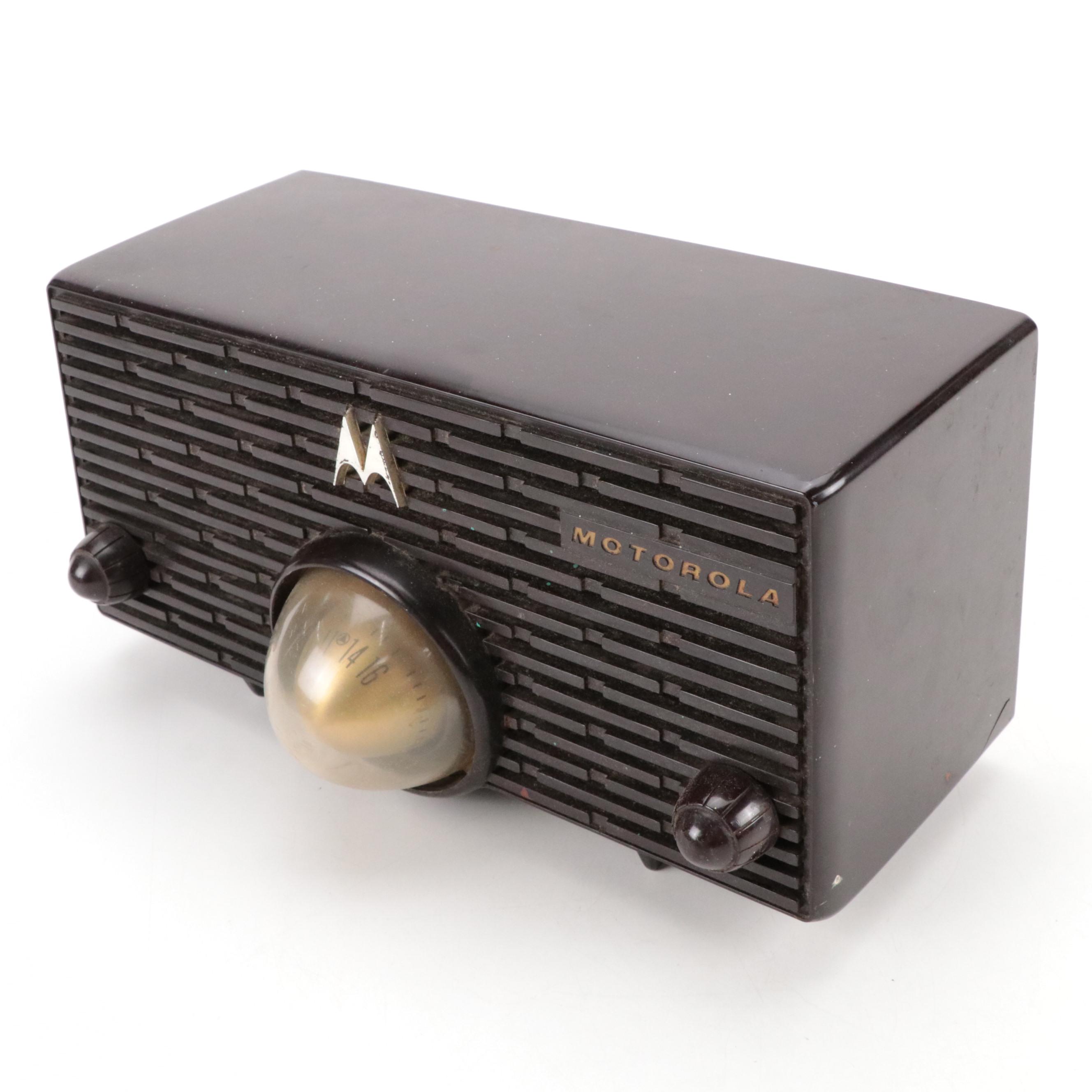 Motorola Model MK-56H Broadcast Receiver Radio, Mid-20th Century