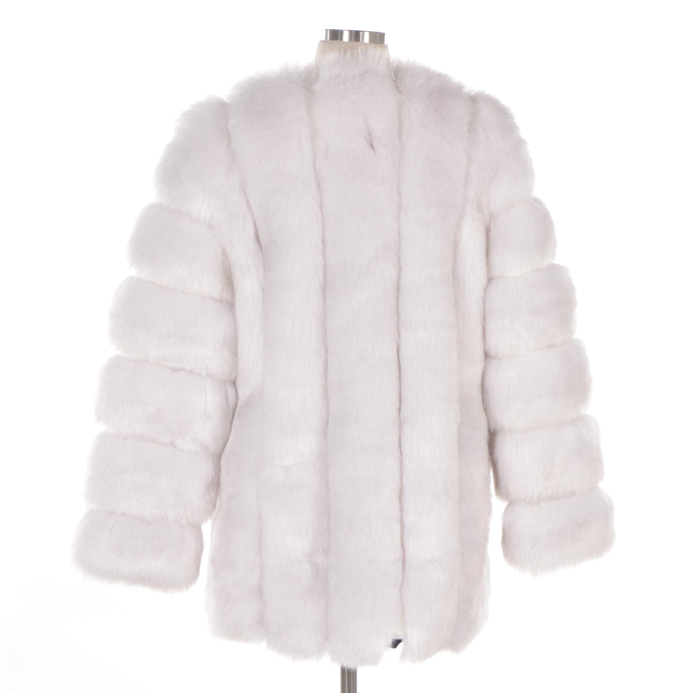 Sonja by Sonja Morgan Faux Fur Coat, New with Tag
