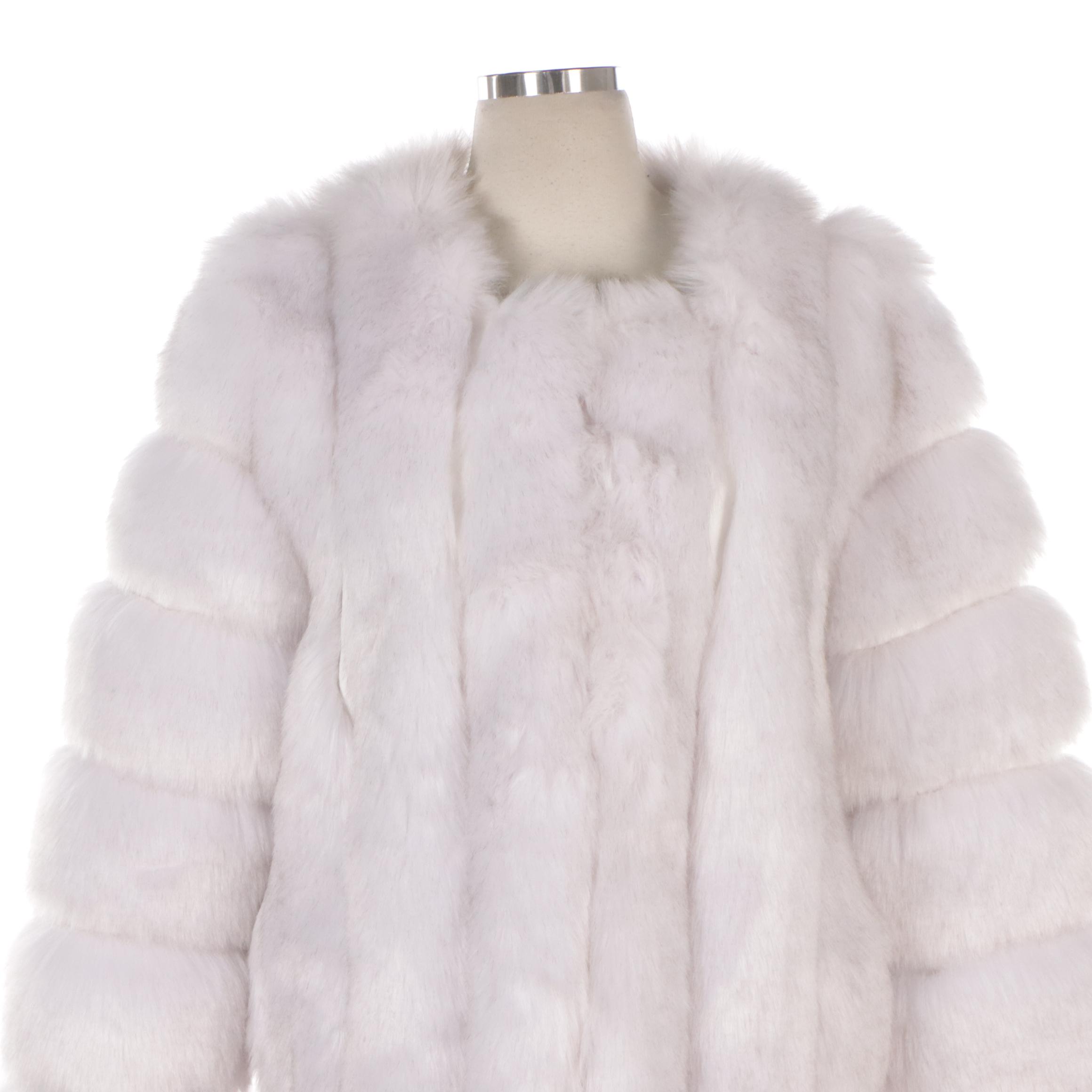 Sonja by Sonja Morgan Faux Fur Coat, New with Tag
