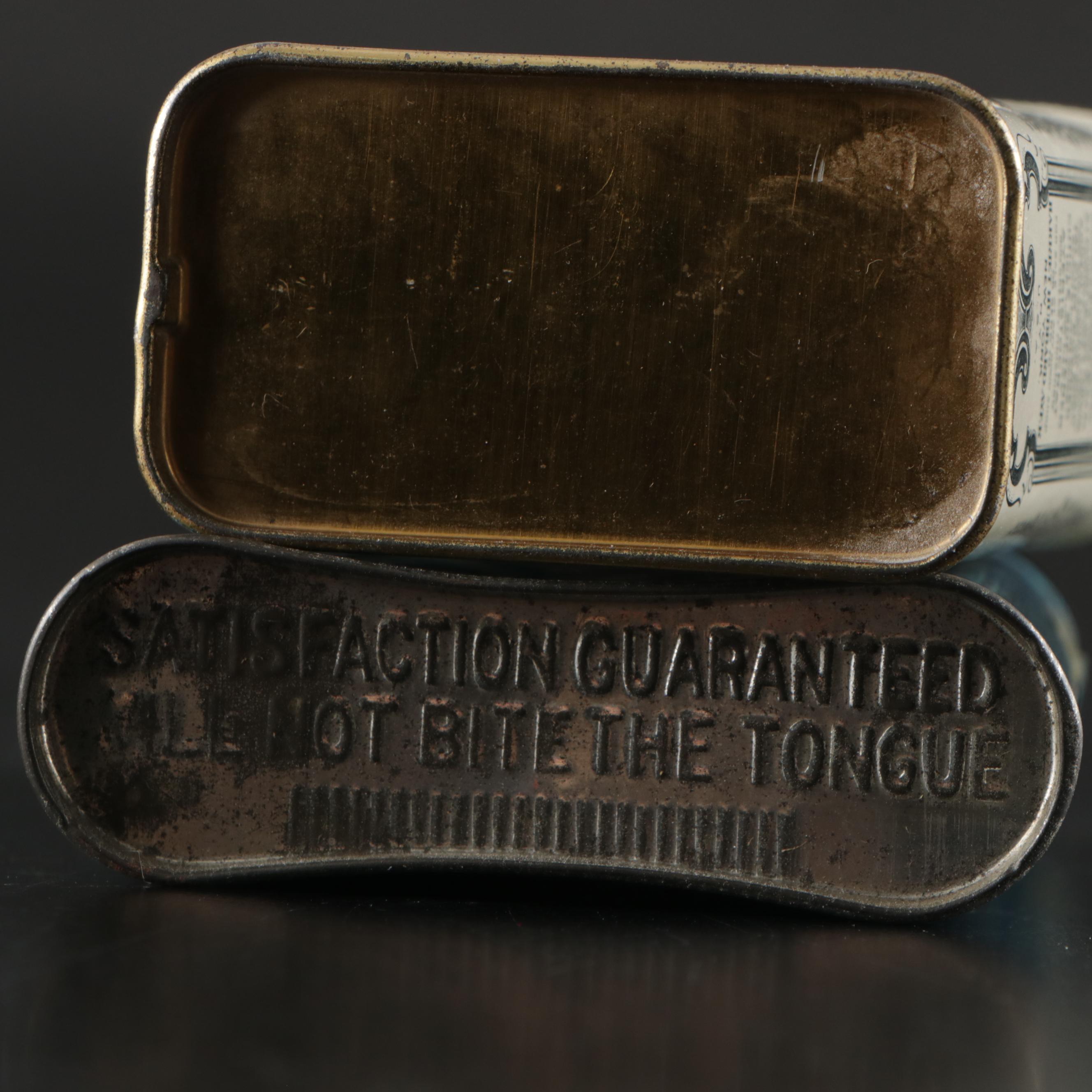 Peerless Pewter Shaker, Tobacco and Talc Boxes, Call Bell, and More