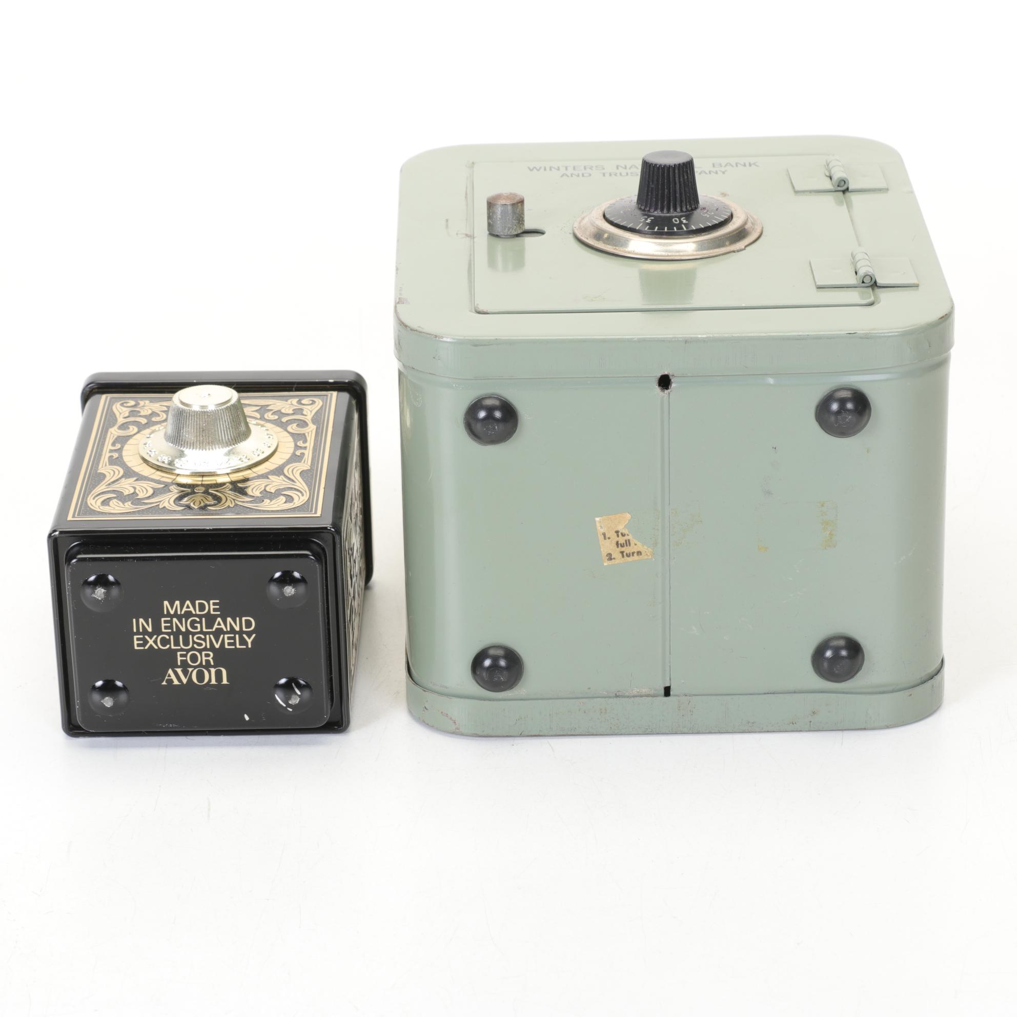 Novelty Coin Banks Including "Money Factory" Mechanical Coin Sorter