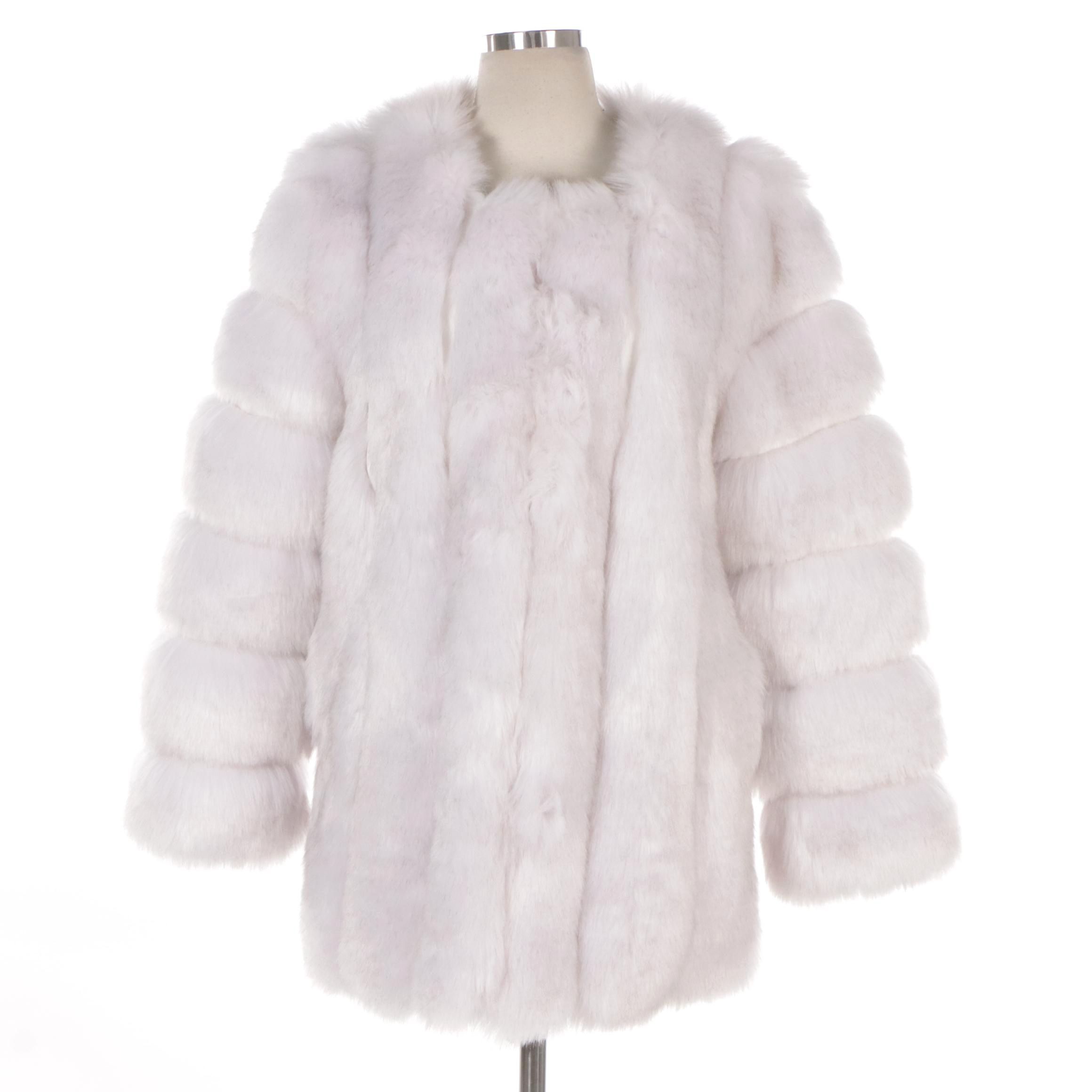 Sonja by Sonja Morgan Faux Fur Coat, New with Tag