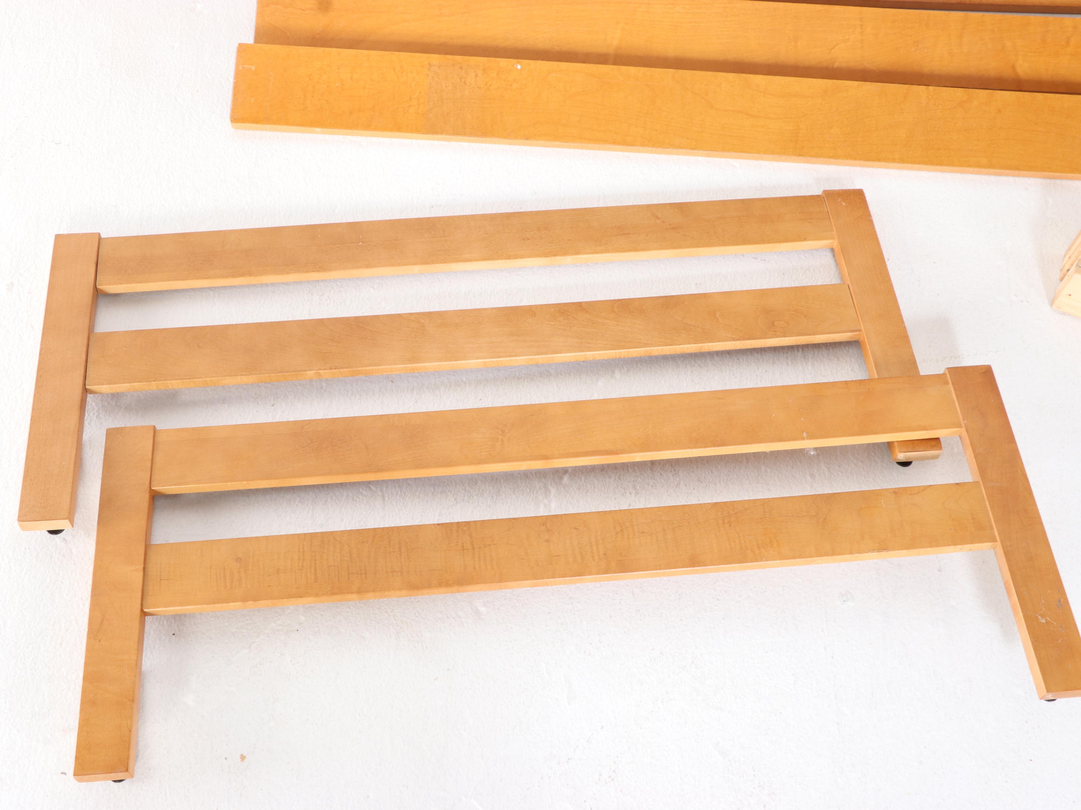 Stanley Furniture Maple Twin Bunk Bed with Chest and Night Stand