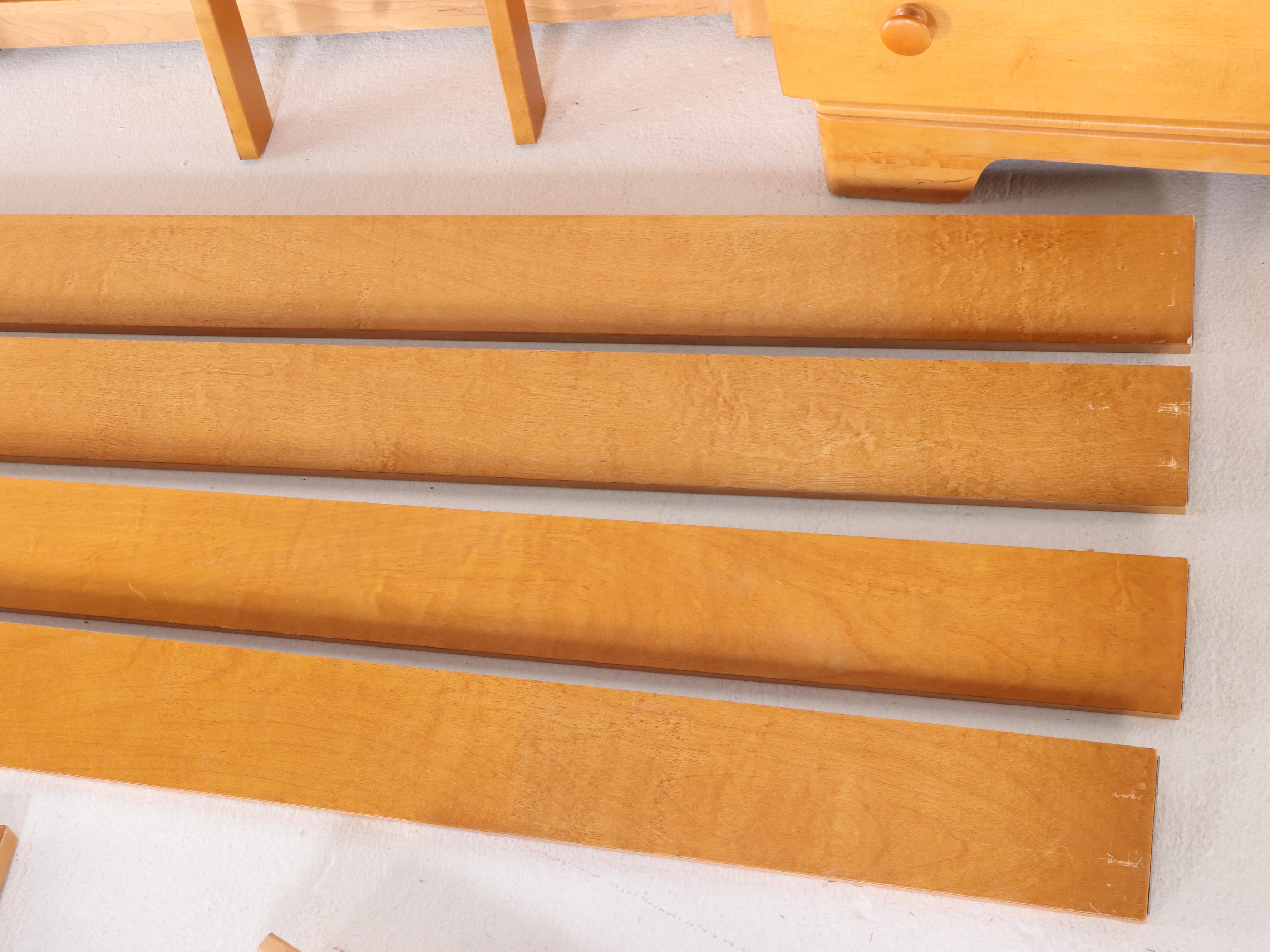 Stanley Furniture Maple Twin Bunk Bed with Chest and Night Stand