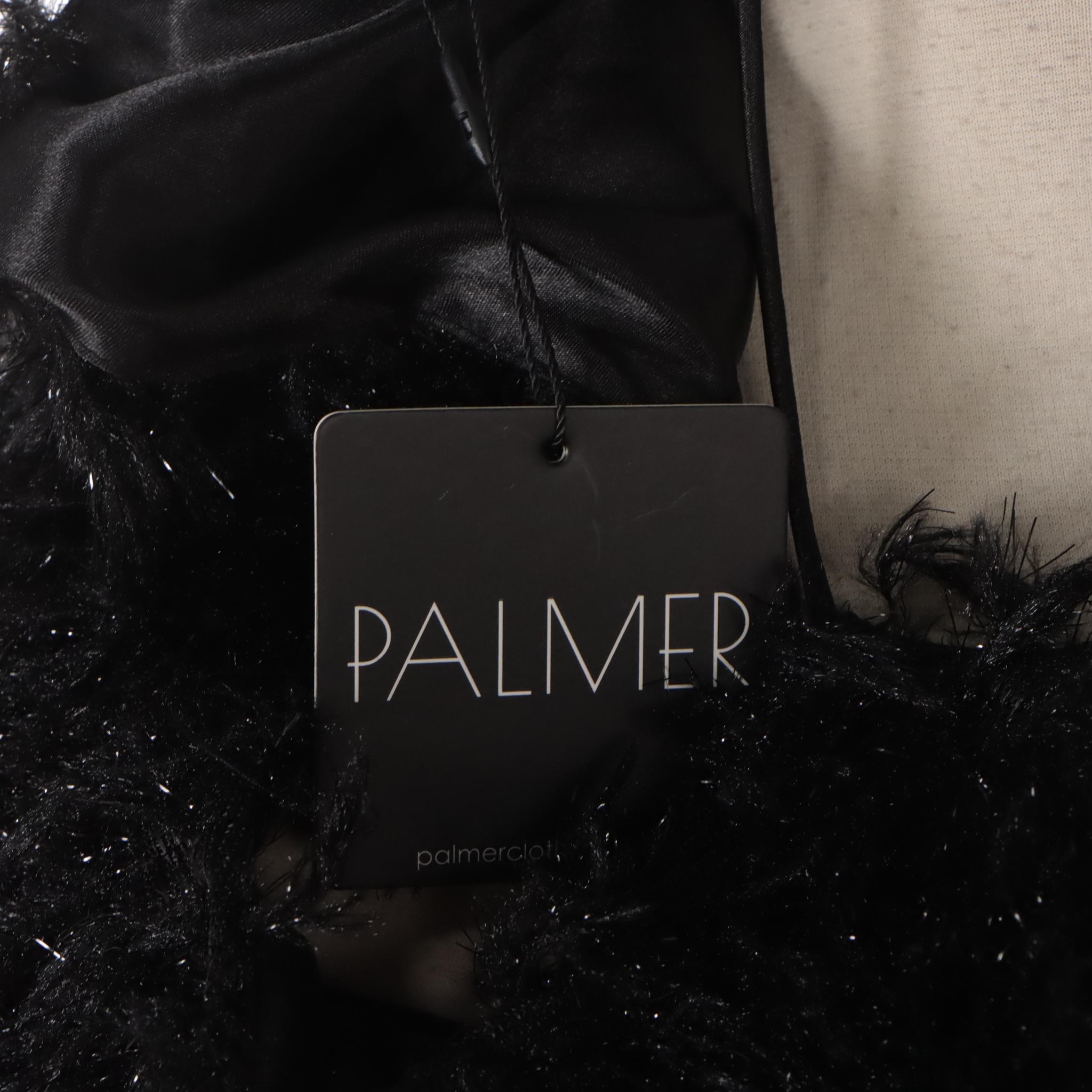 TCEC Black Shimmery Sleeveless Cocktail Dress, New with Tag