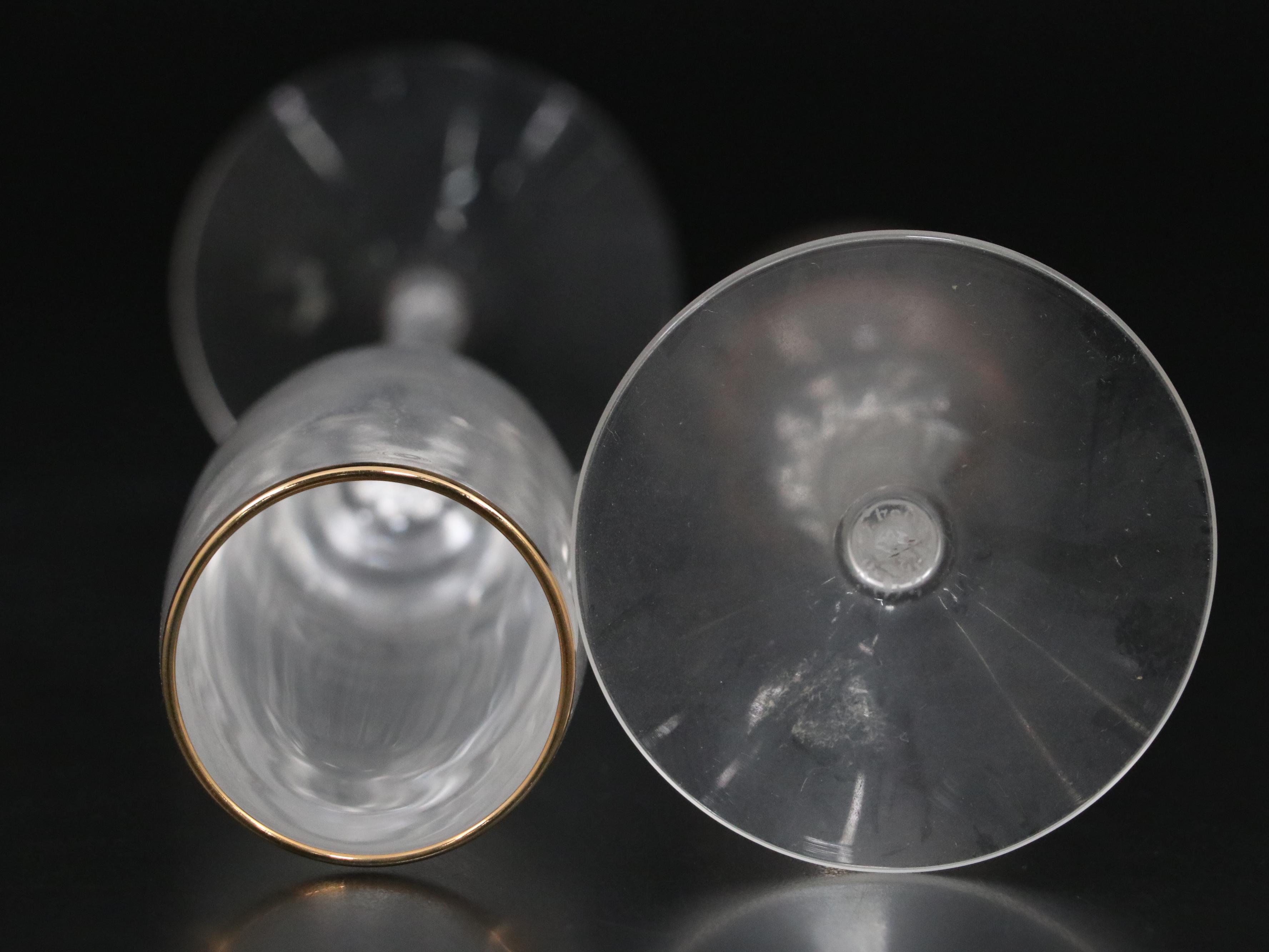 Lenox "Monroe" Glass Water Goblet, Fluted Champagne and Wine Glasses