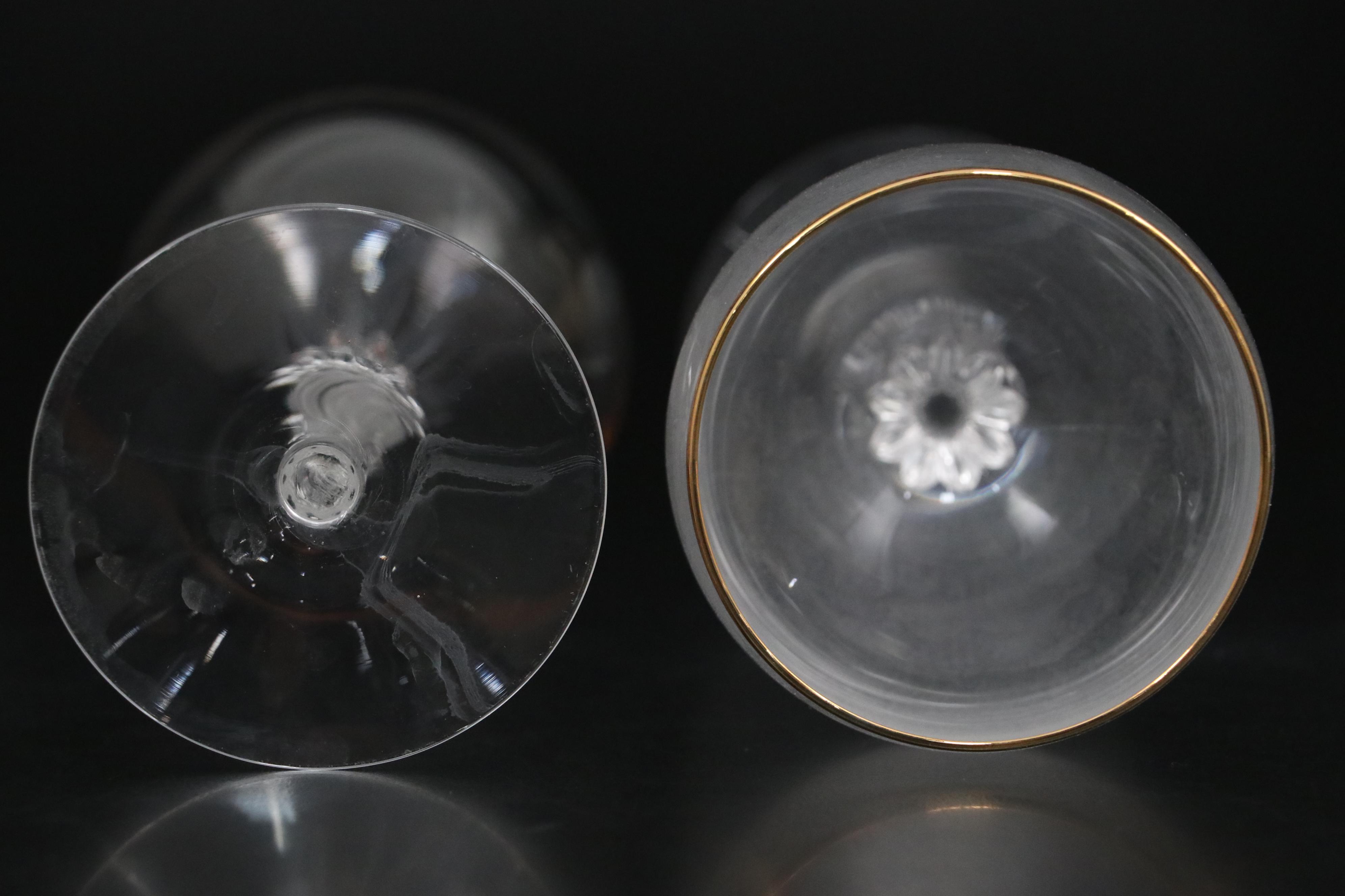 Lenox "Monroe" Glass Water Goblet, Fluted Champagne and Wine Glasses