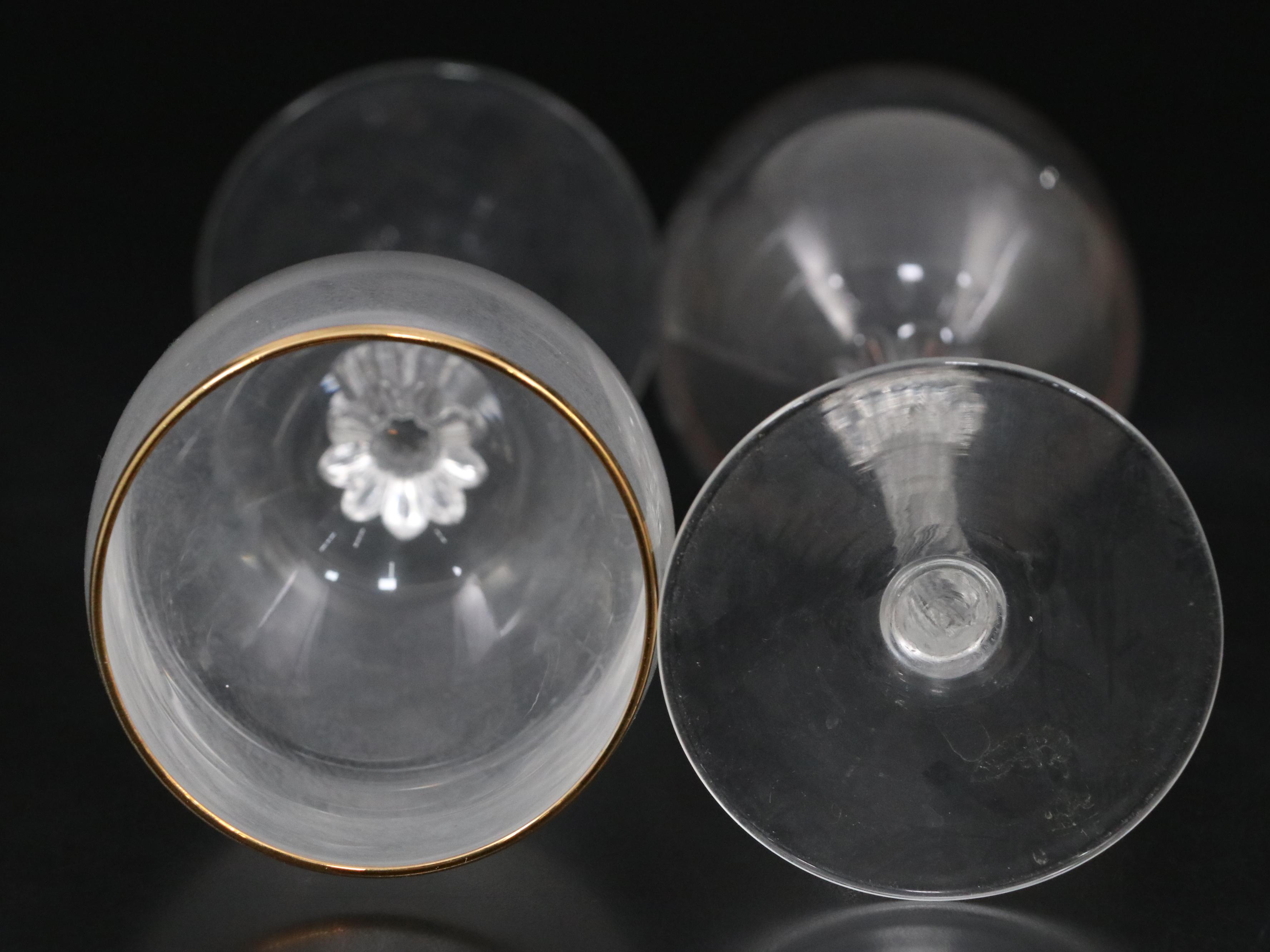 Lenox "Monroe" Glass Water Goblet, Fluted Champagne and Wine Glasses