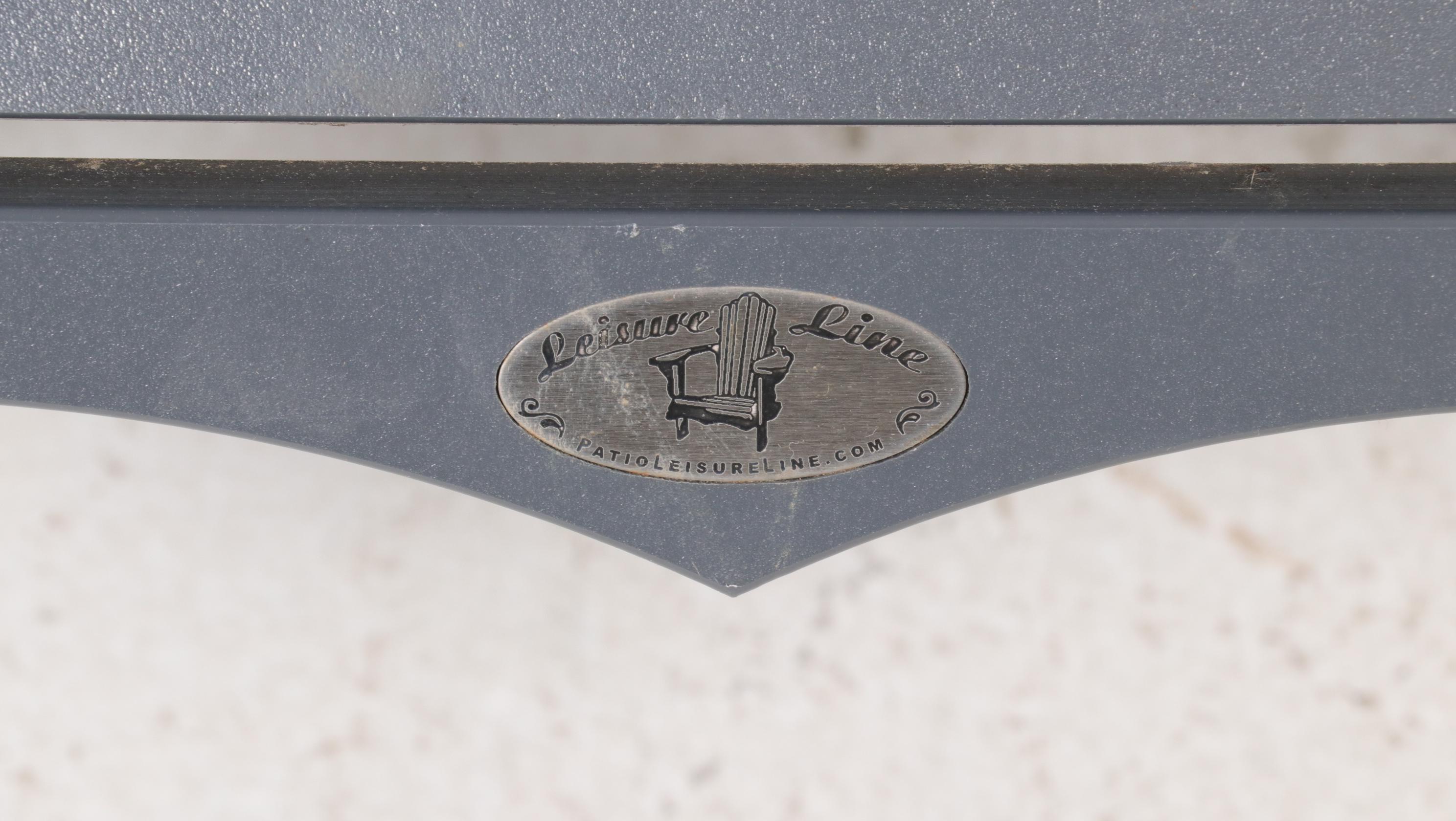 Pair of Leisure Line Adirondack Chairs, 21st Century