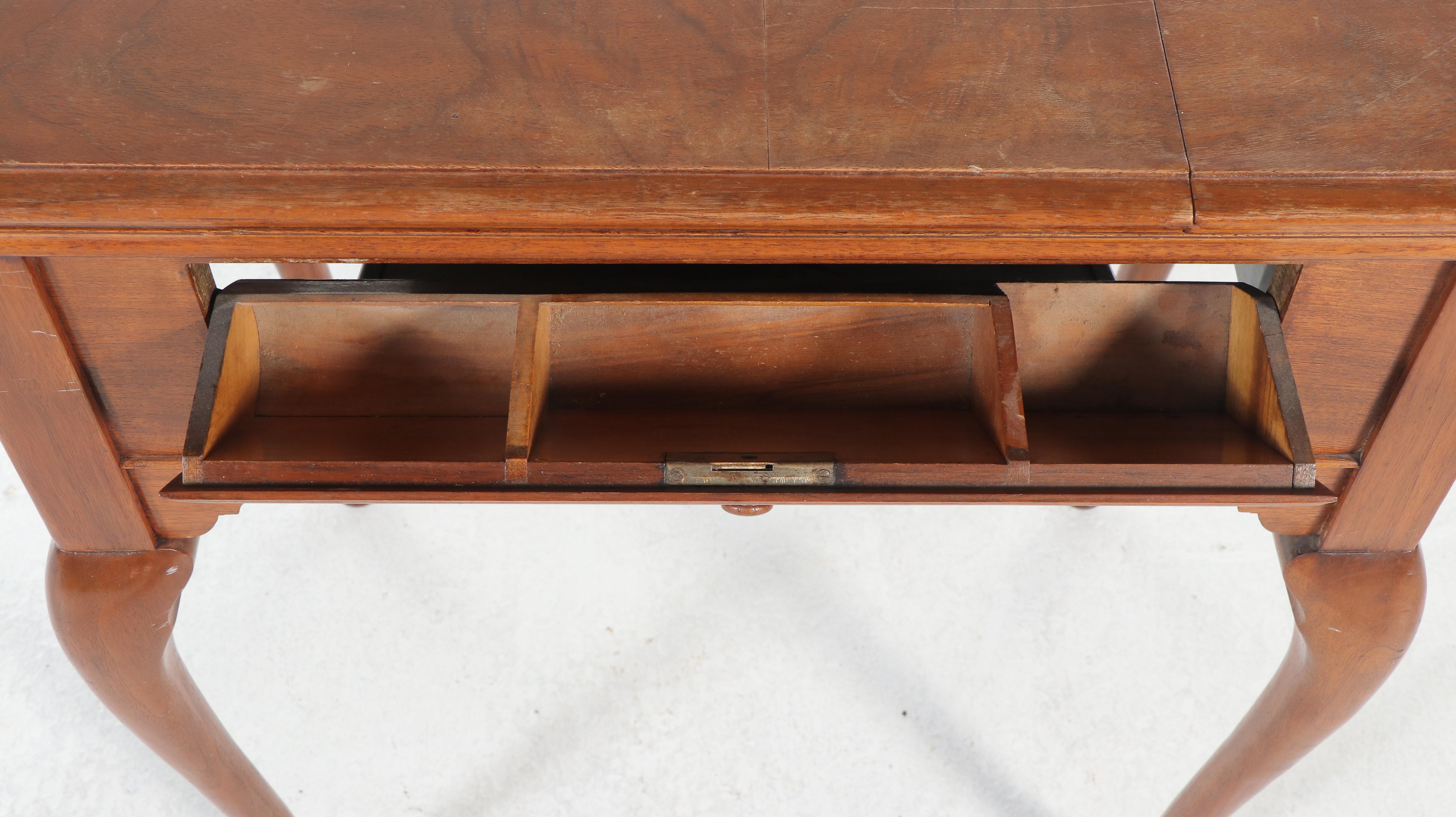 Singer Sewing Machine with Queen Anne Style Sewing Cabinet