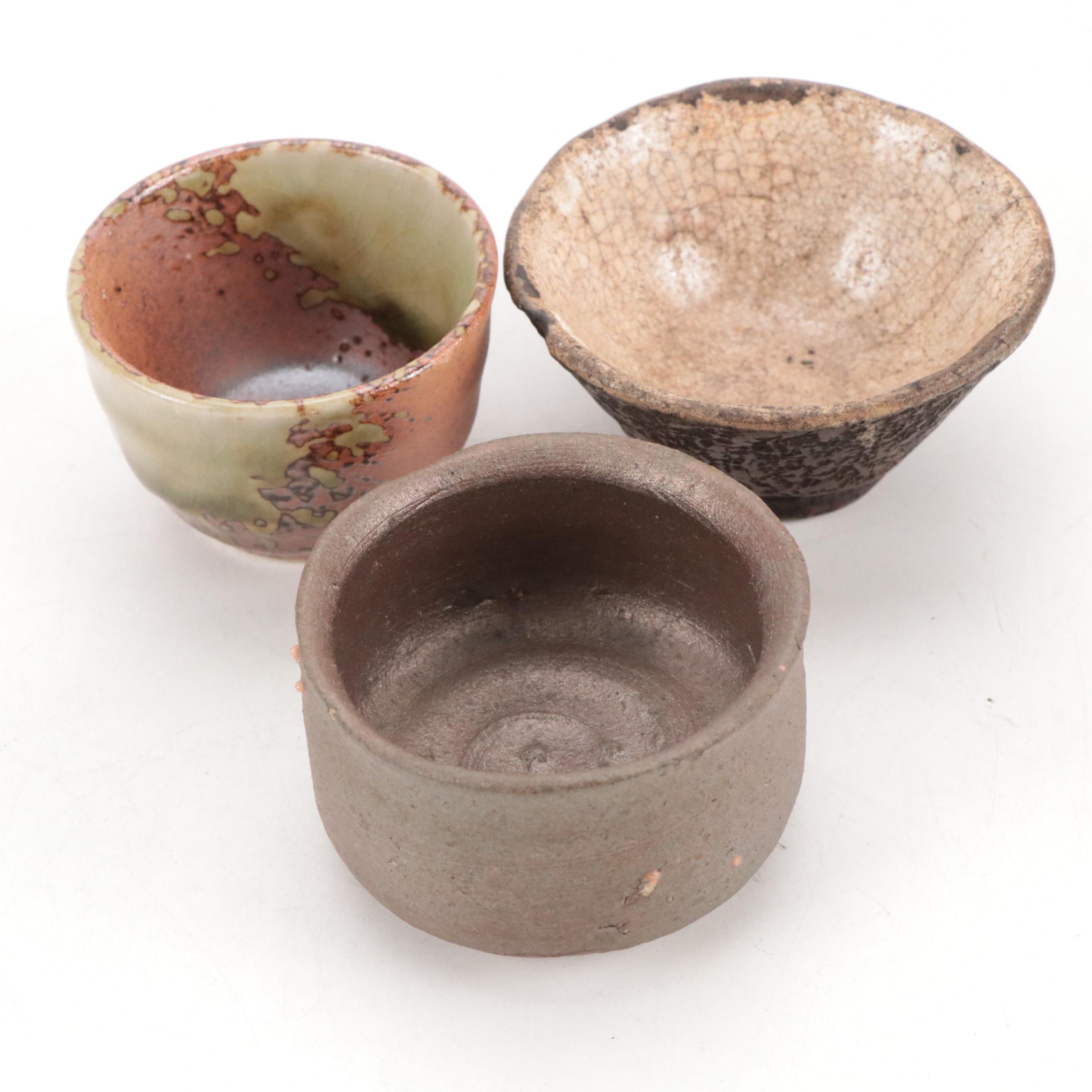 Noritake Porcelain Egg Cup with Hand-Painted Porcelain Sake Cups and More