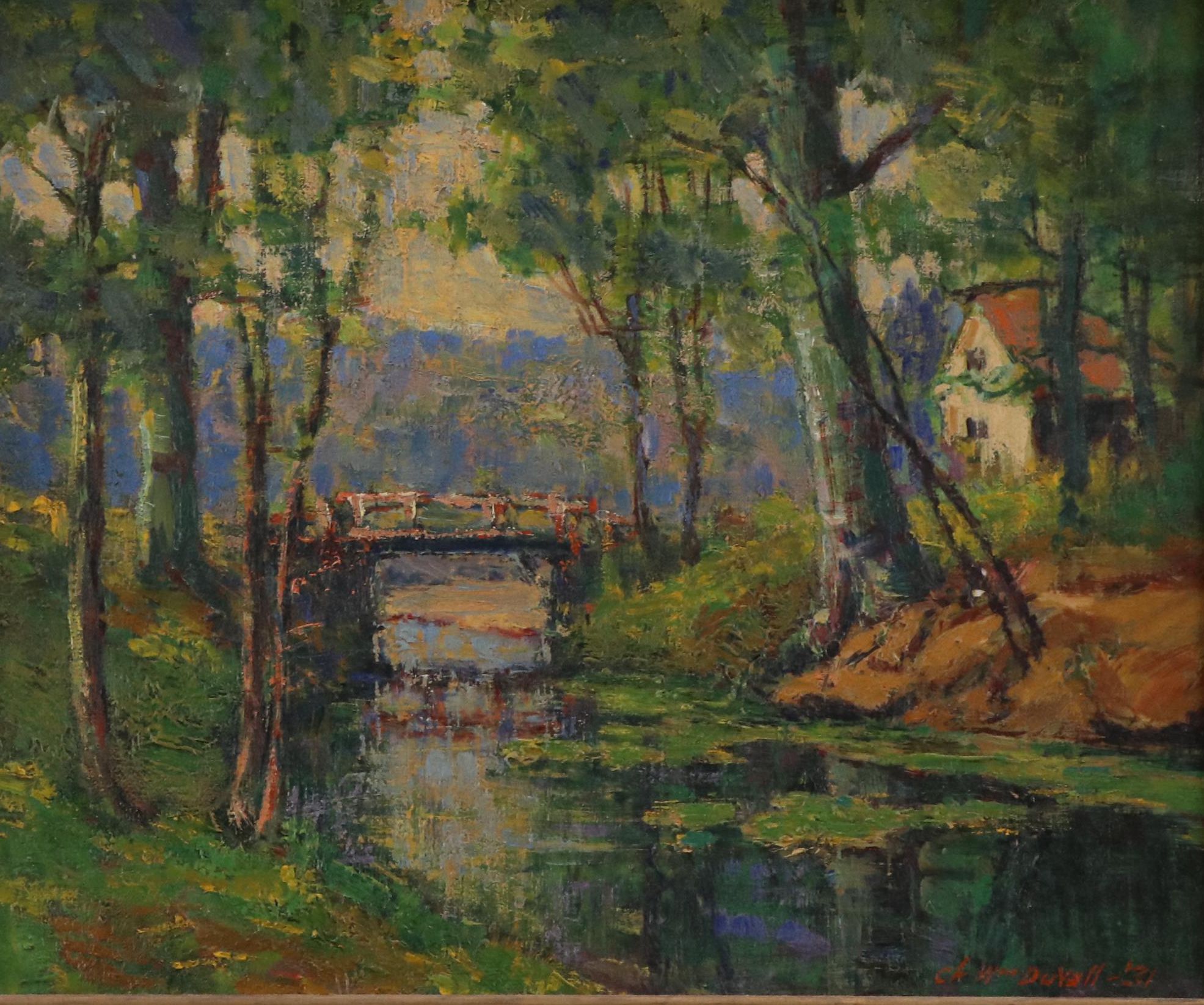 Charles William Duvall Landscape Oil Paintings, Circa 1930