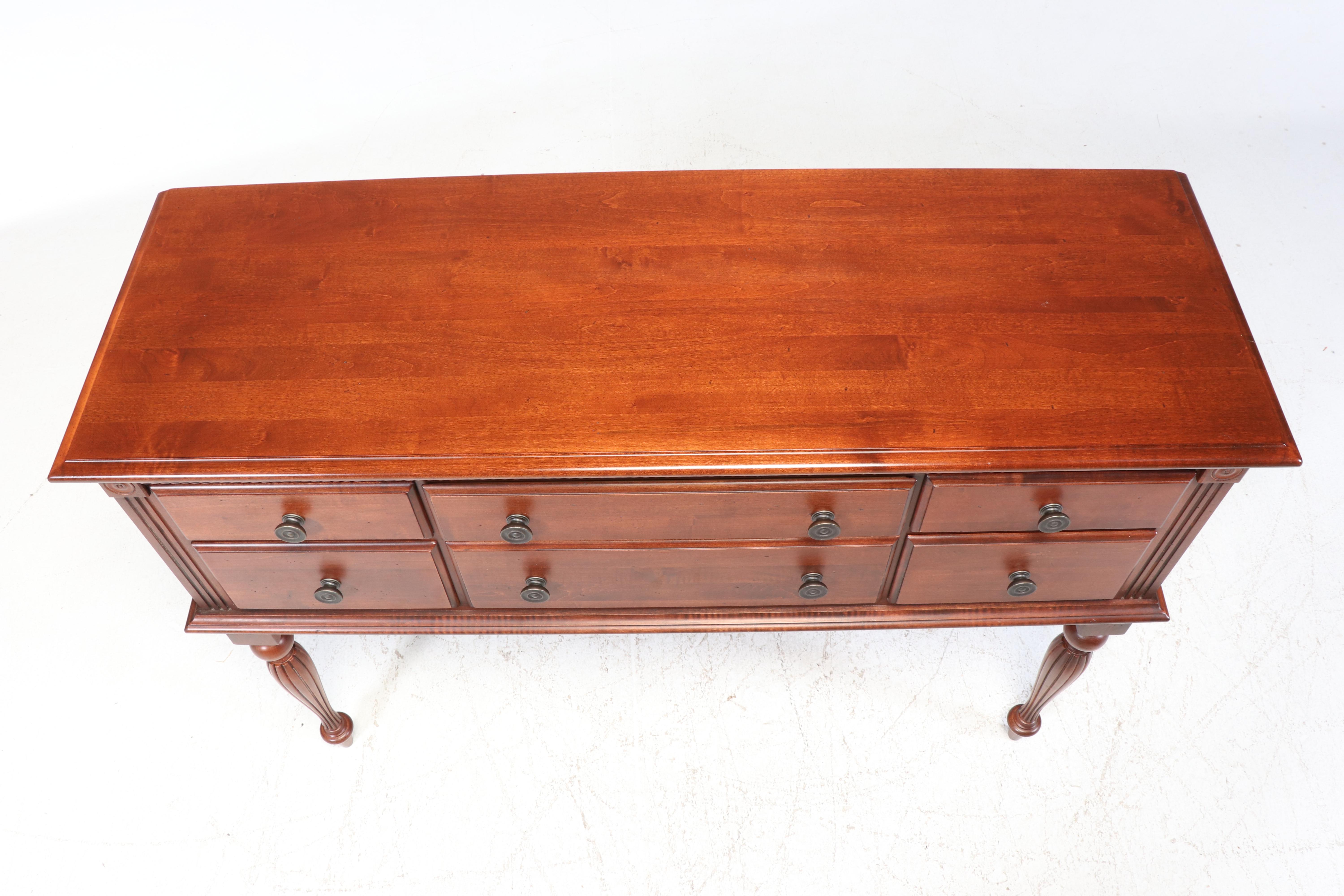 American Federal Style Cherry Sideboard