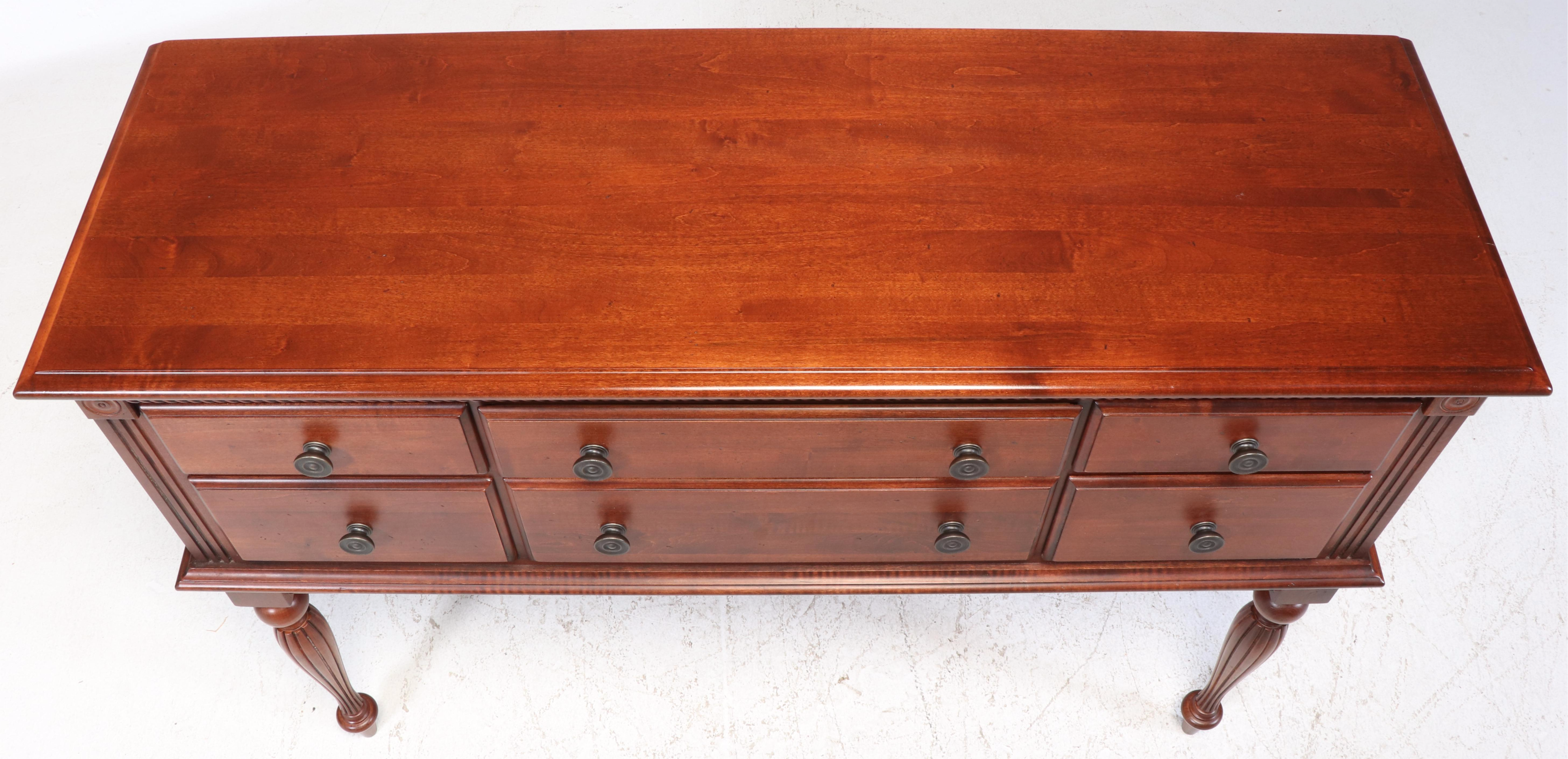 American Federal Style Cherry Sideboard
