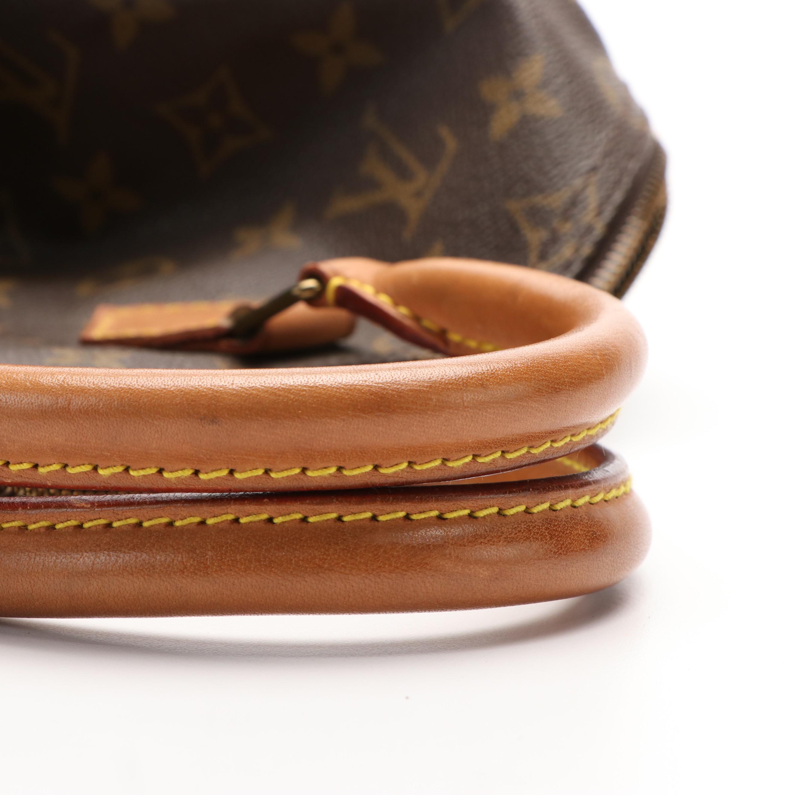 Louis Vuitton Speedy 35 Boston Bag in Monogram Canvas and Leather