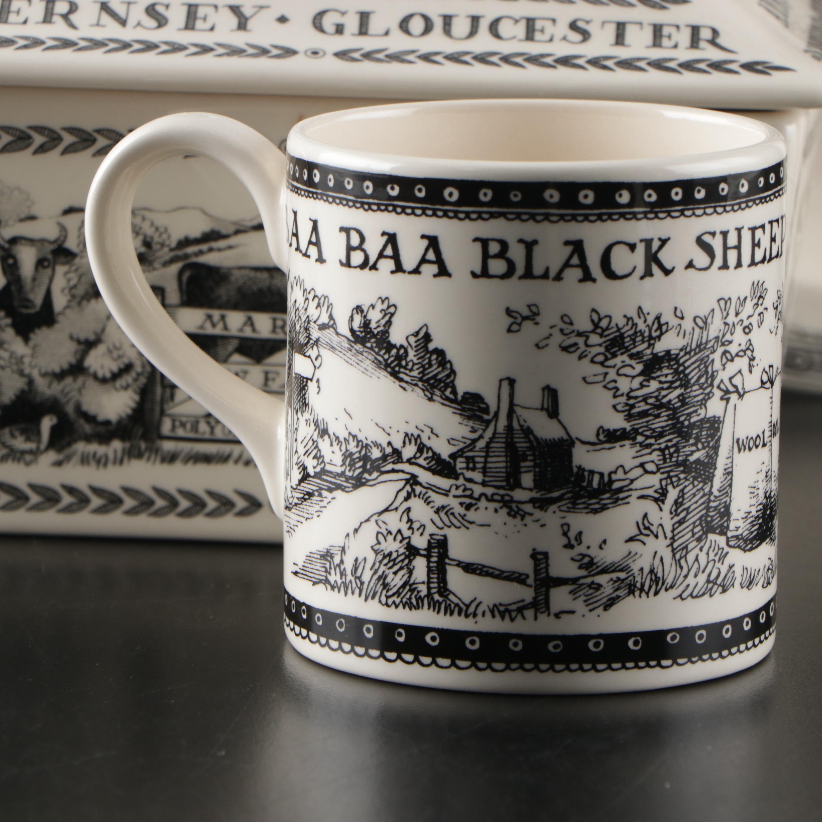 Emma Bridgewater "Nursery Rhymes" and "Dairy Range" Tableware