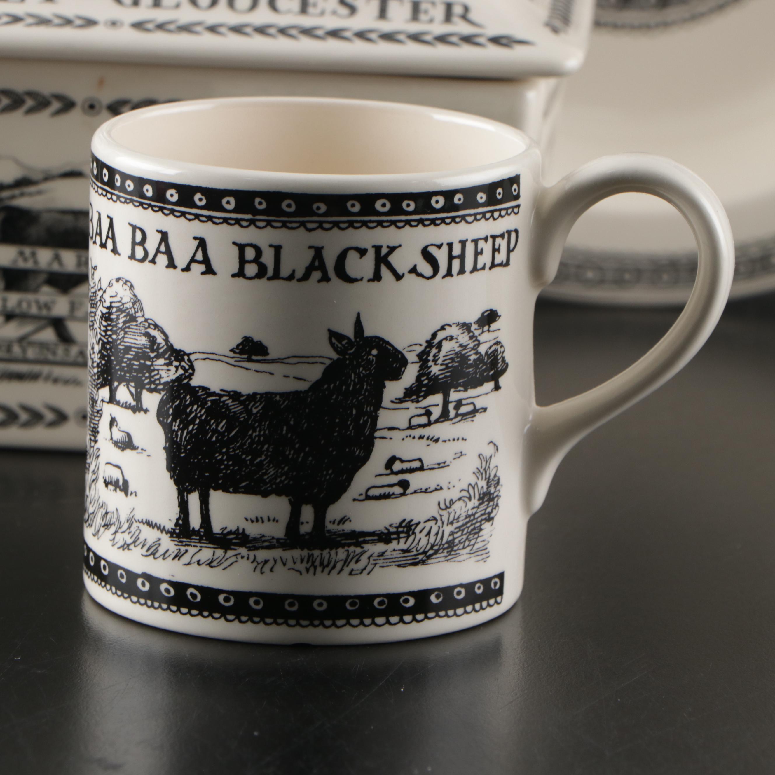 Emma Bridgewater "Nursery Rhymes" and "Dairy Range" Tableware