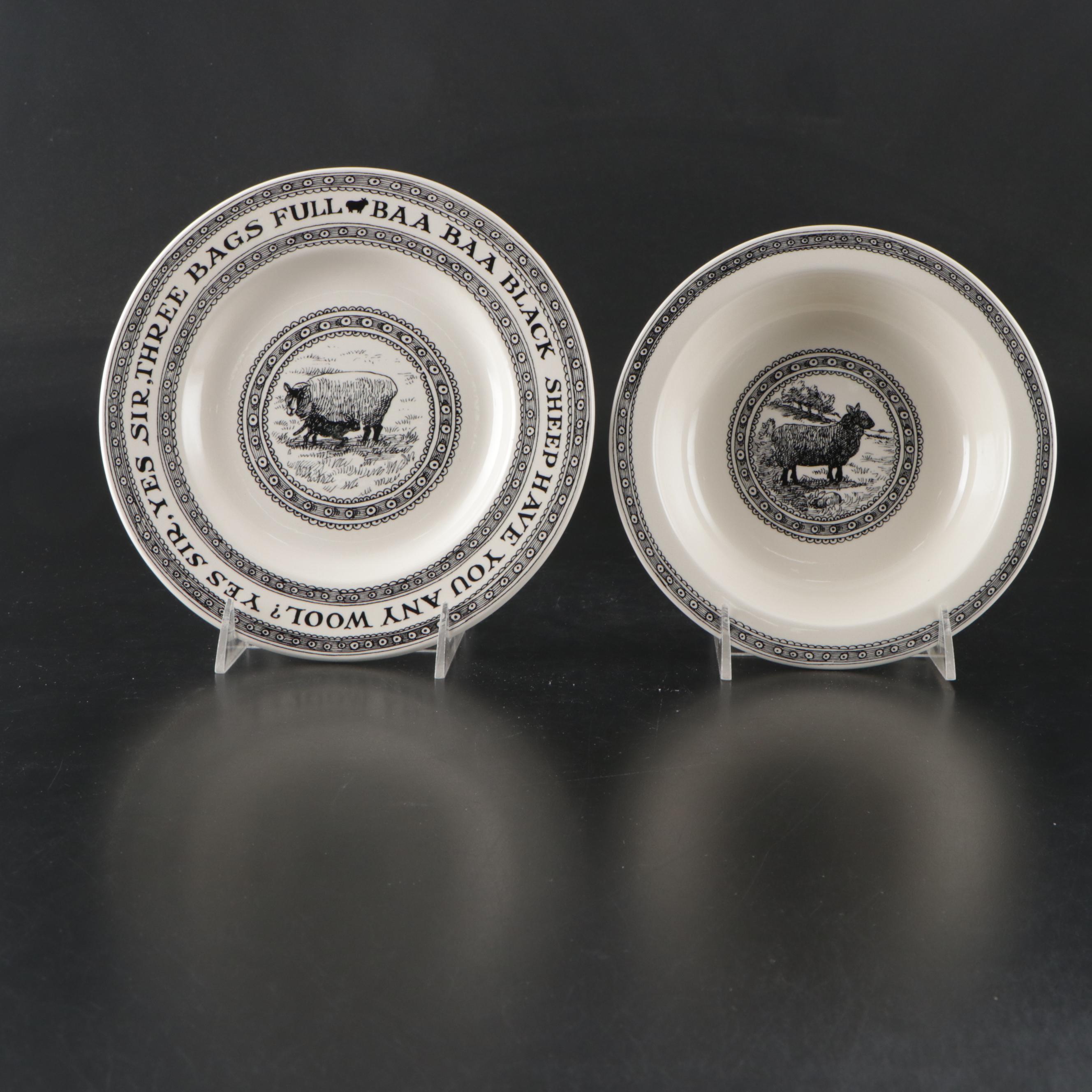 Emma Bridgewater "Nursery Rhymes" and "Dairy Range" Tableware