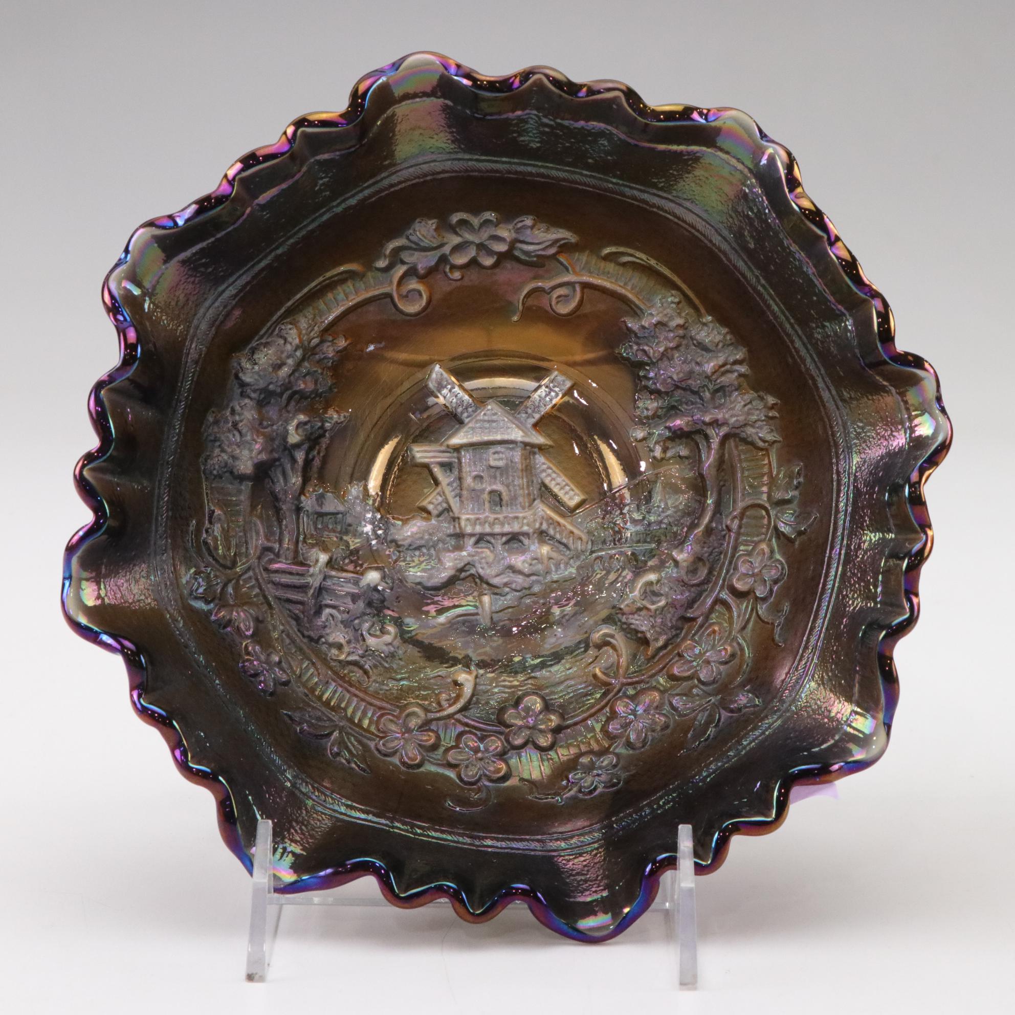 Millersburg, Fenton, Cambridge and Imperial Carnival Glass Collection