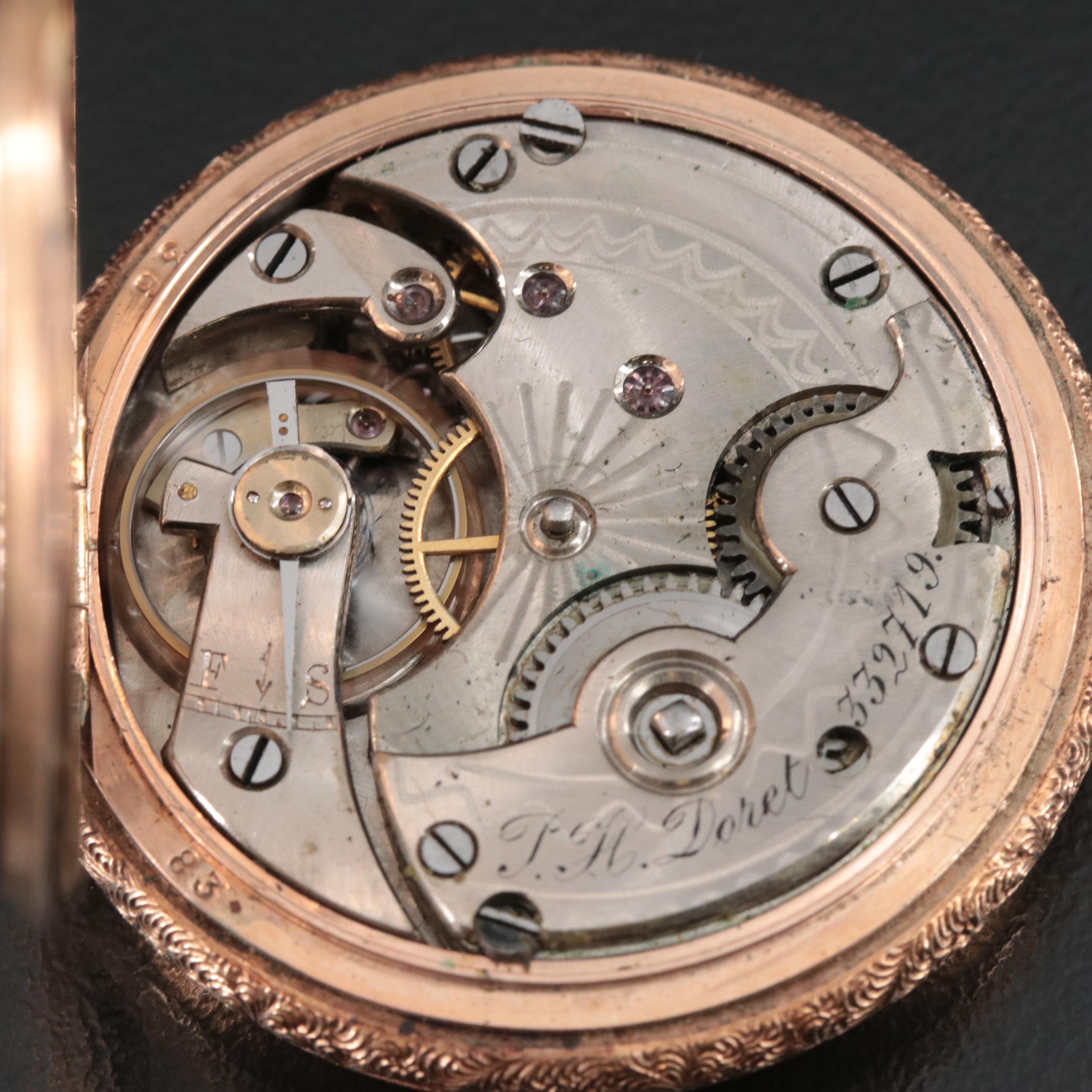 P.H. Doret Pocket Watch
