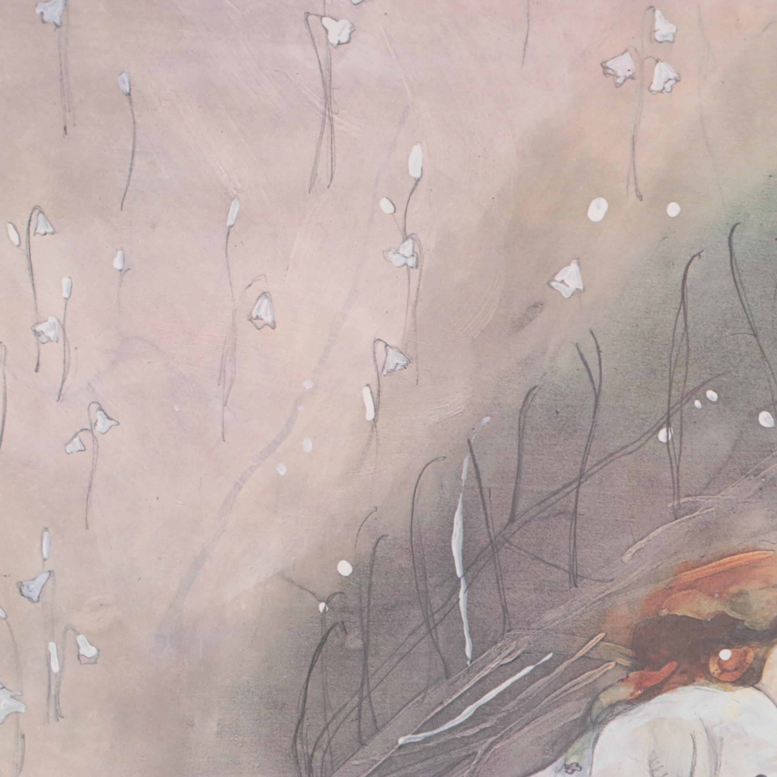 Offset Lithograph After Jeffrey Catherine Jones from "As a Child" Portfolio