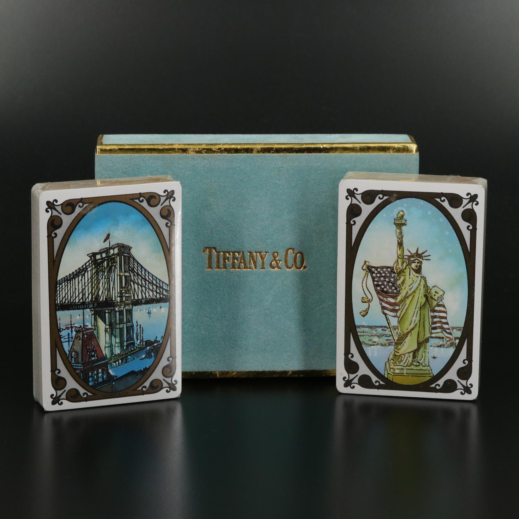 Tiffany & Co. Boxed Playing Cards