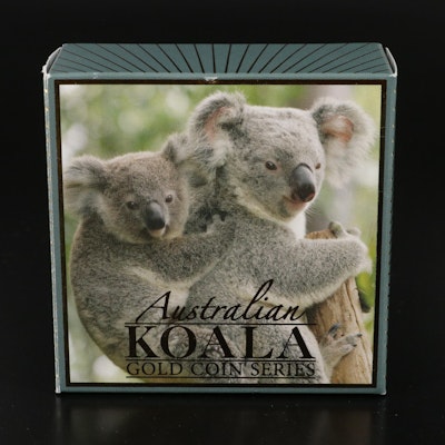 2013-P Australia $15 Koala 1/10oz Gold Proof Coin