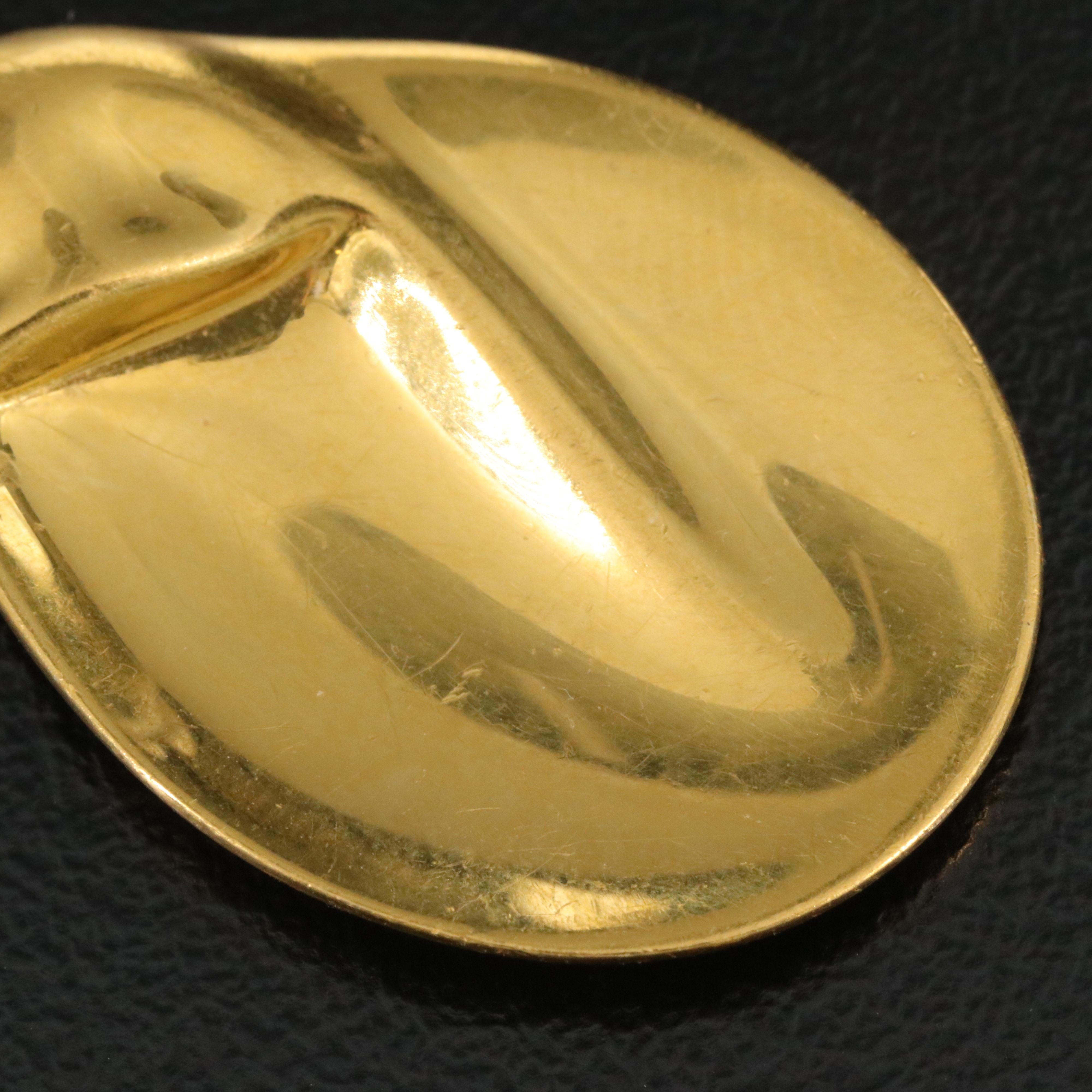 Elsa Peretti for Tiffany & Co. 24K Madonna Necklace