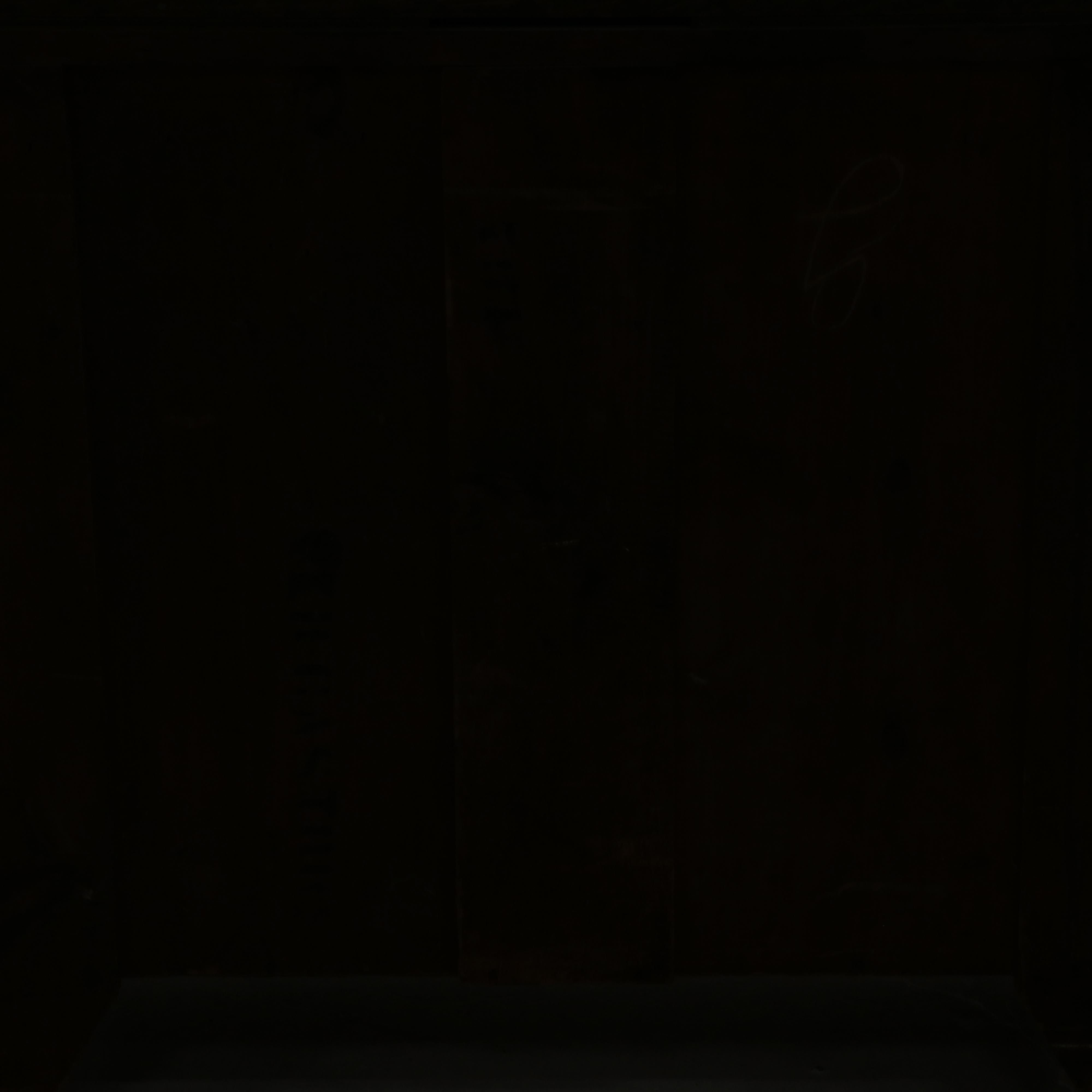 Victorian Chip-Carved Poplar Three-Drawer Chest