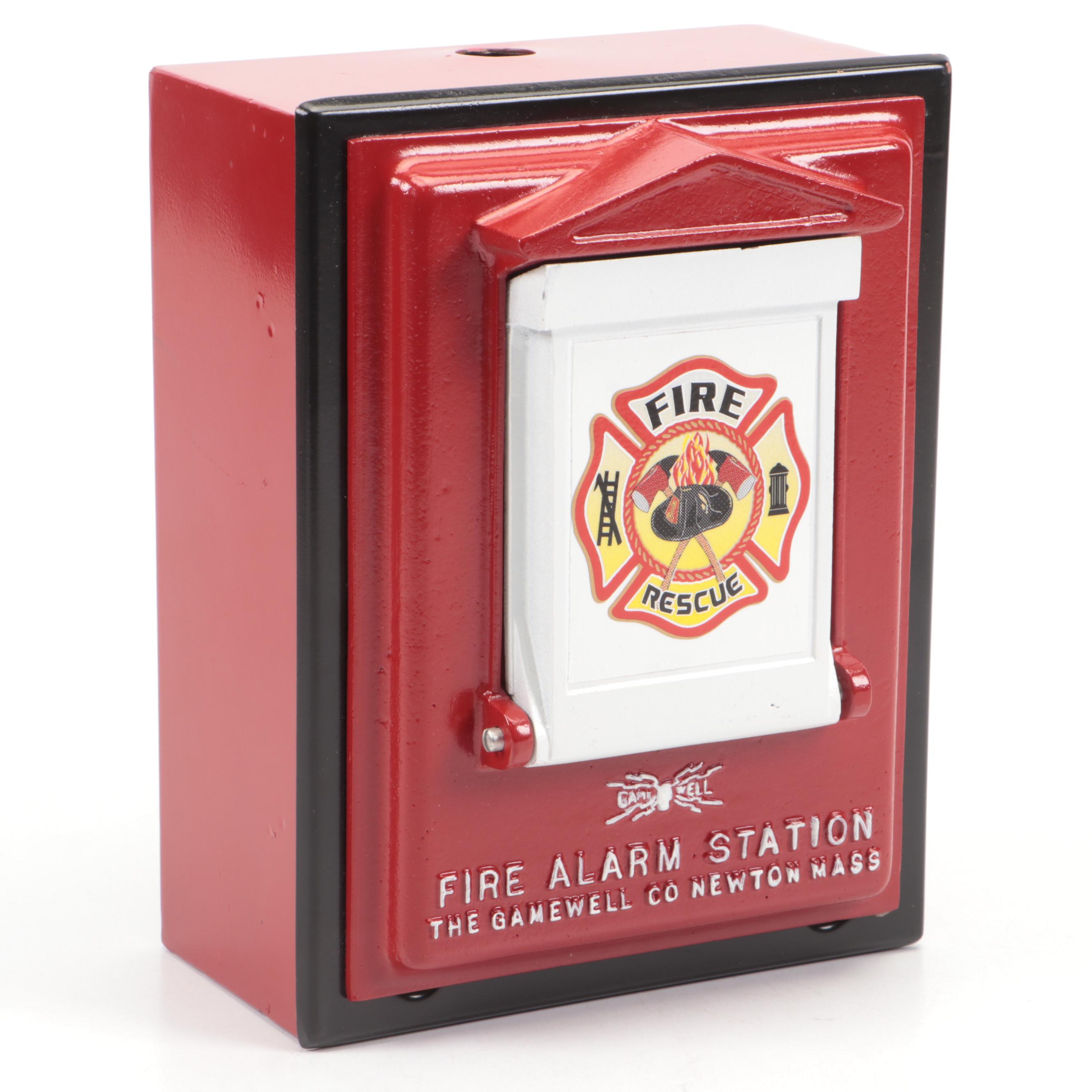 Gamewell Co. Metal Fire Alarm Station