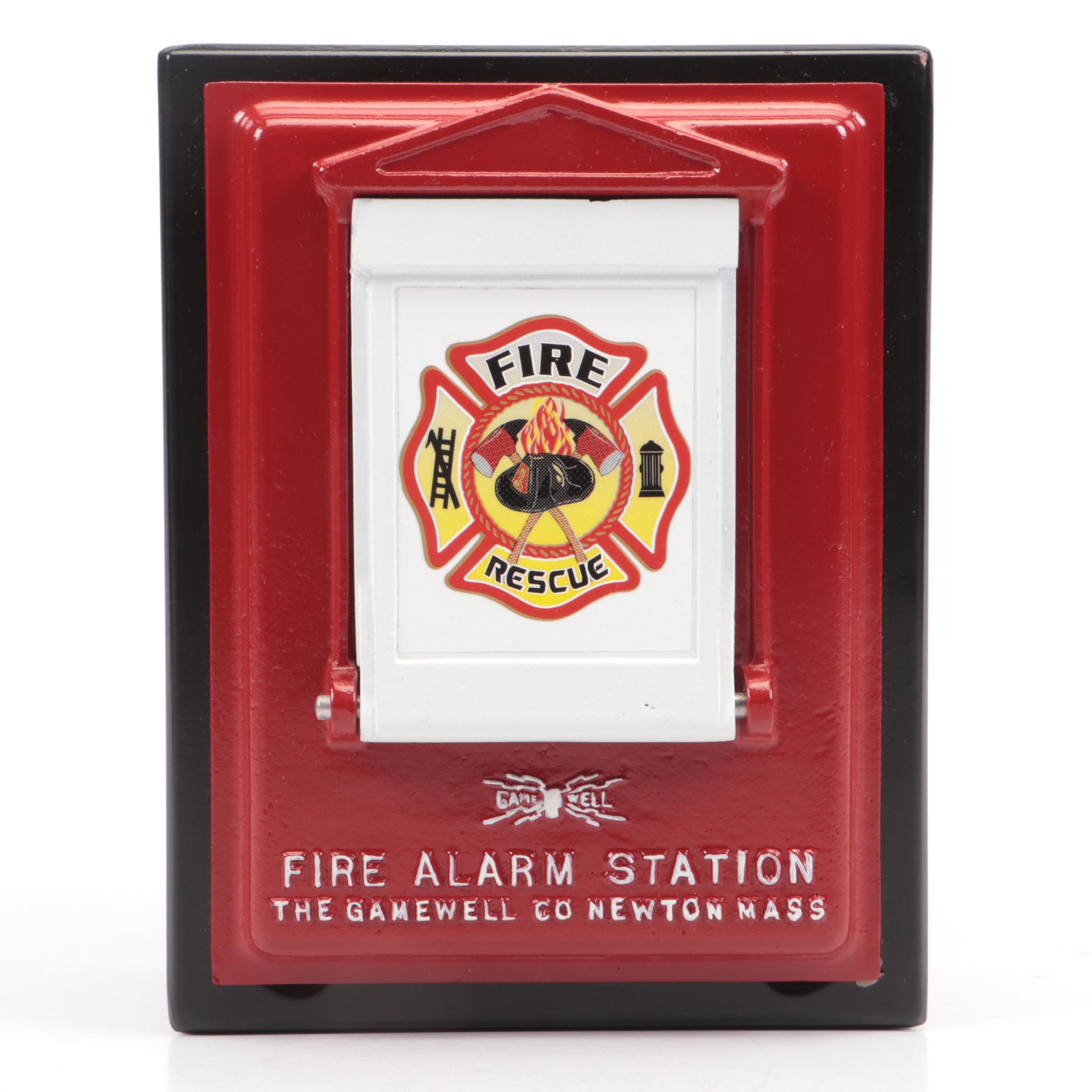 Gamewell Co. Metal Fire Alarm Station