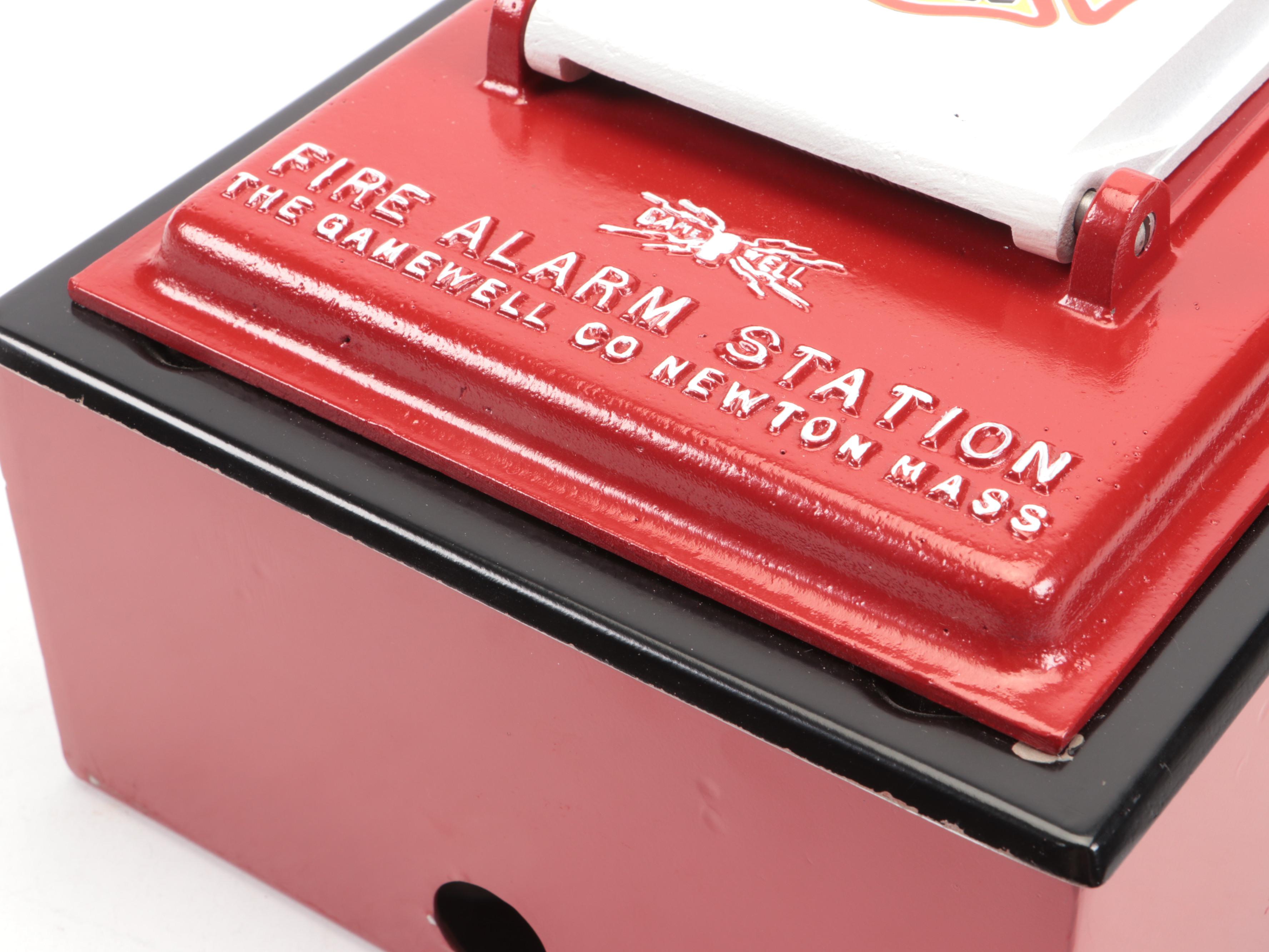 Gamewell Co. Metal Fire Alarm Station