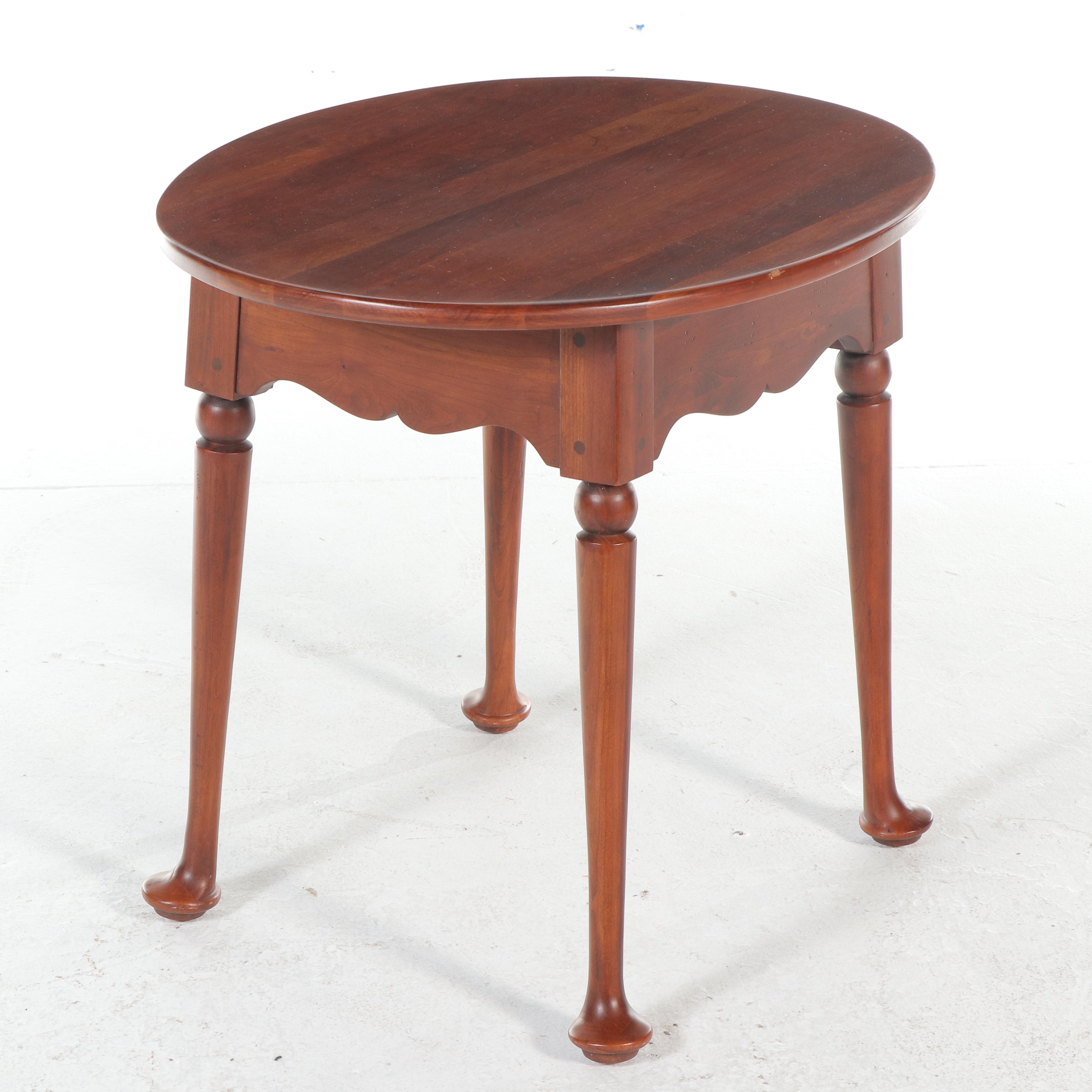 Queen Anne Style Cherrywood Table