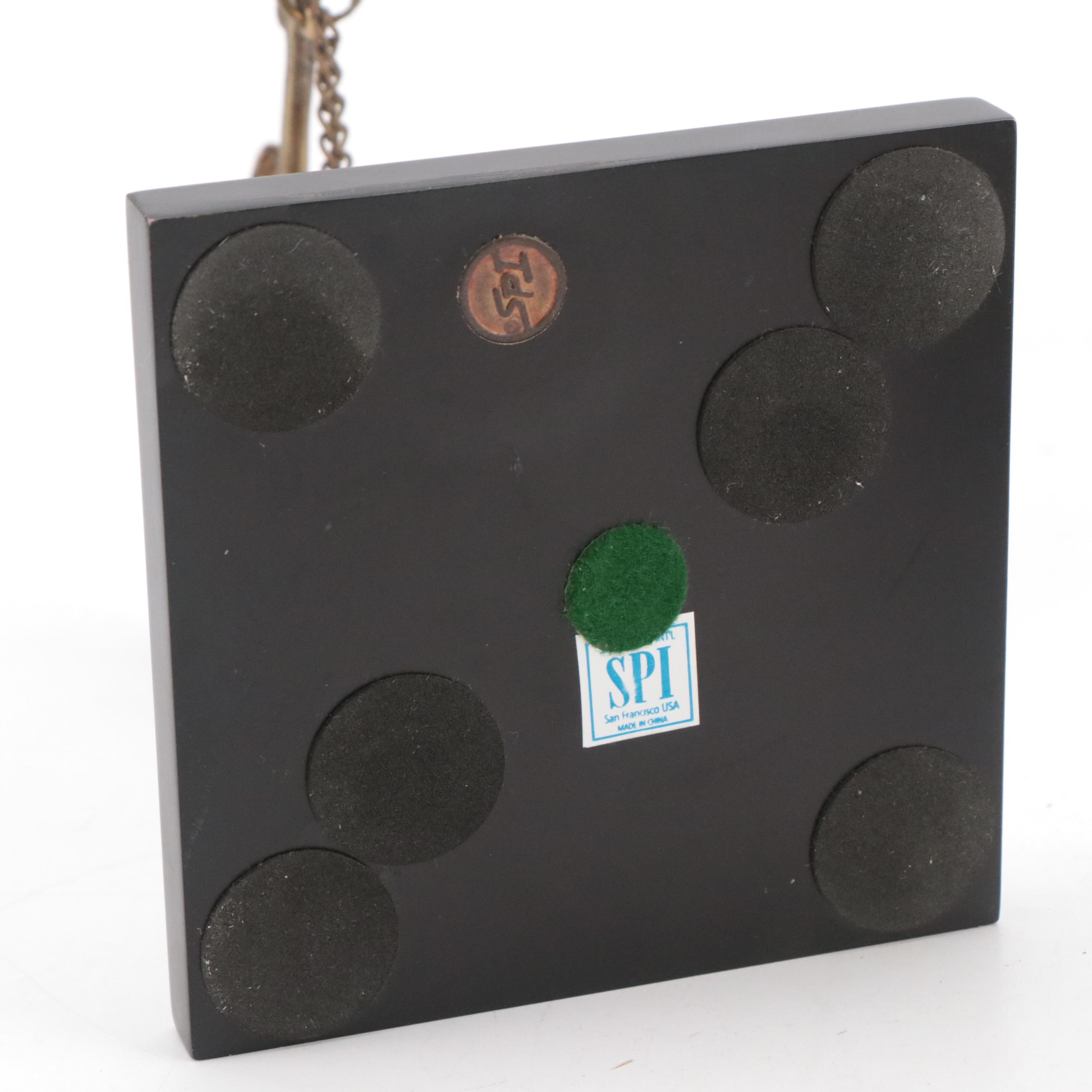 San Pacific International Dragon Motif Brass Gong