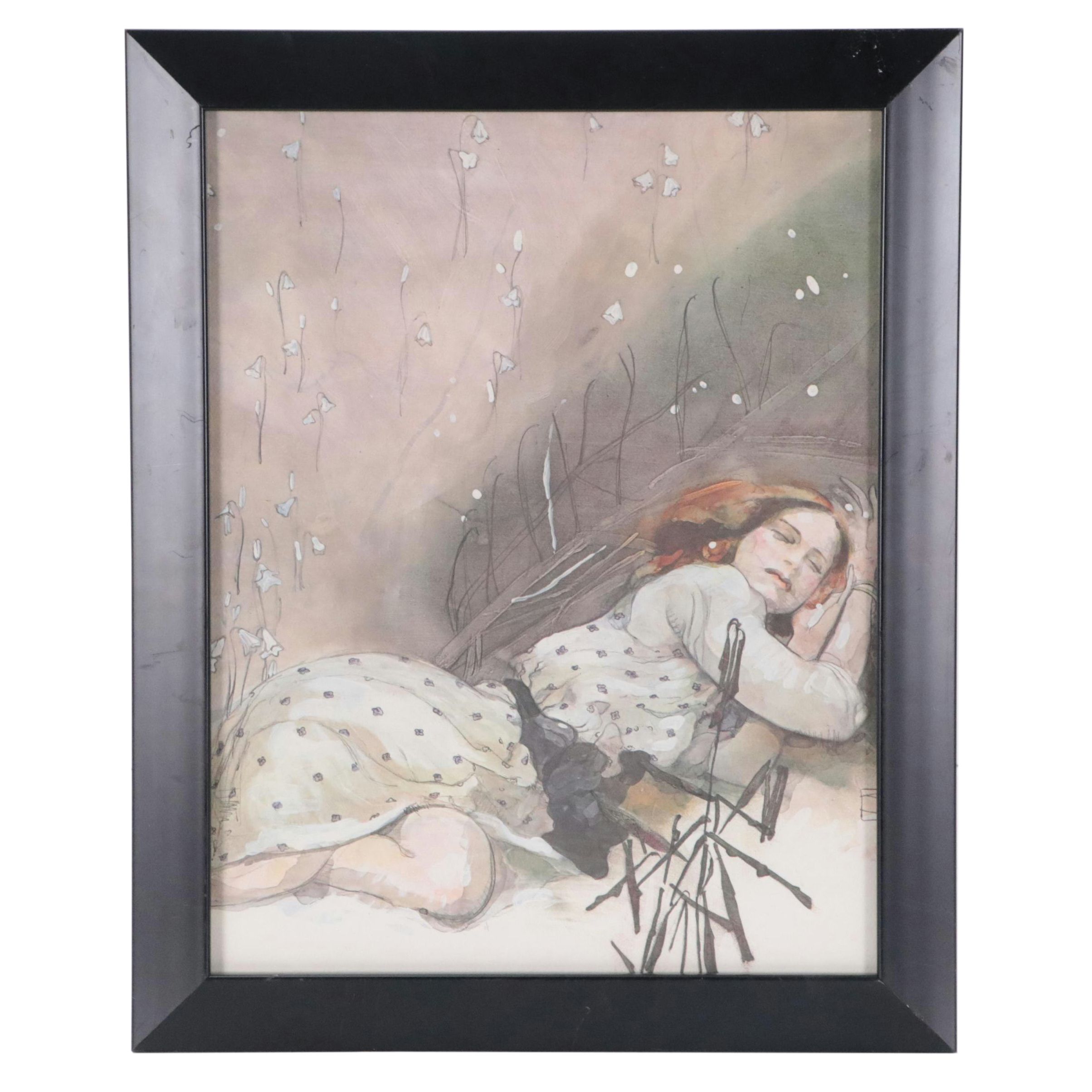 Offset Lithograph After Jeffrey Catherine Jones from "As a Child" Portfolio