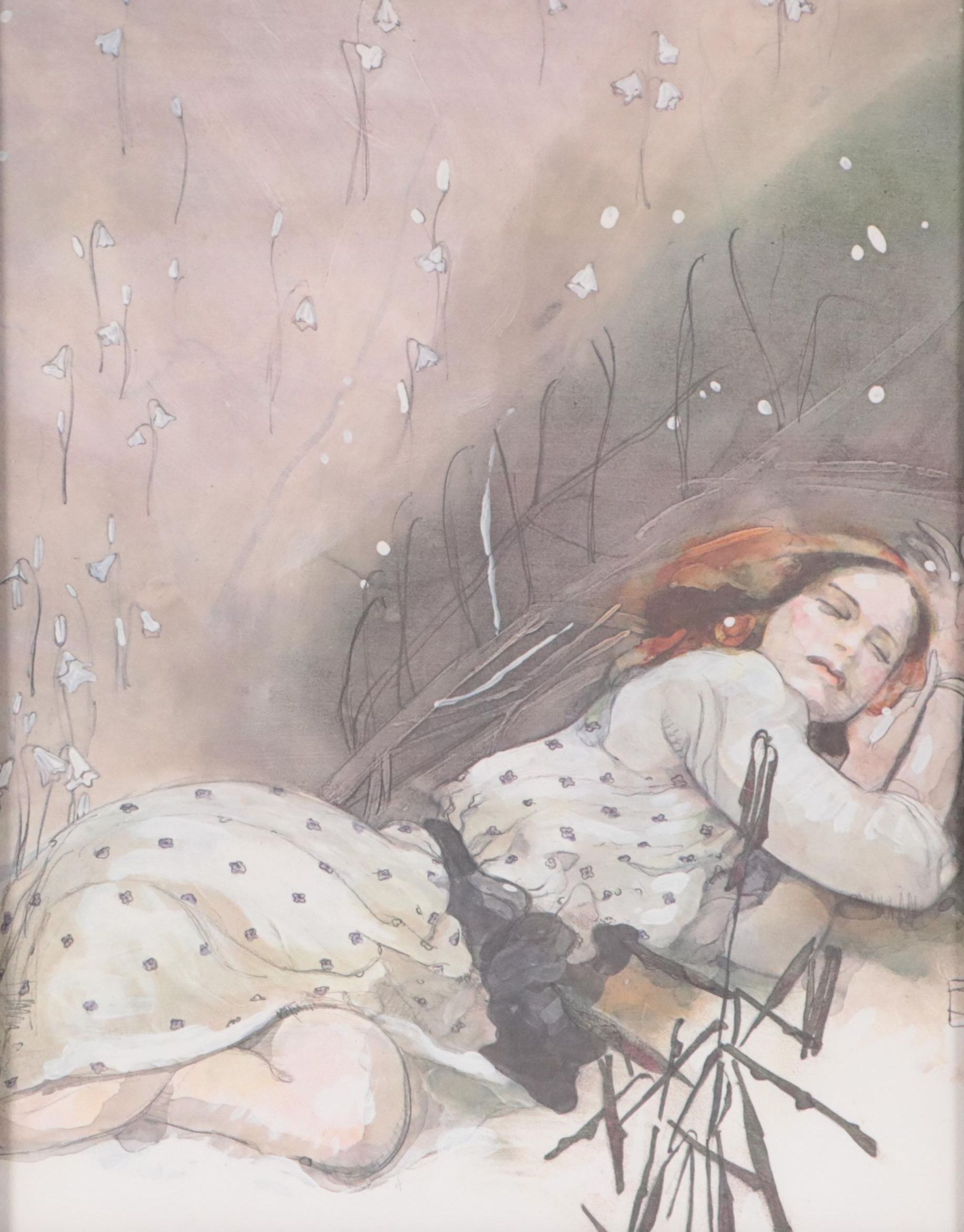 Offset Lithograph After Jeffrey Catherine Jones from "As a Child" Portfolio
