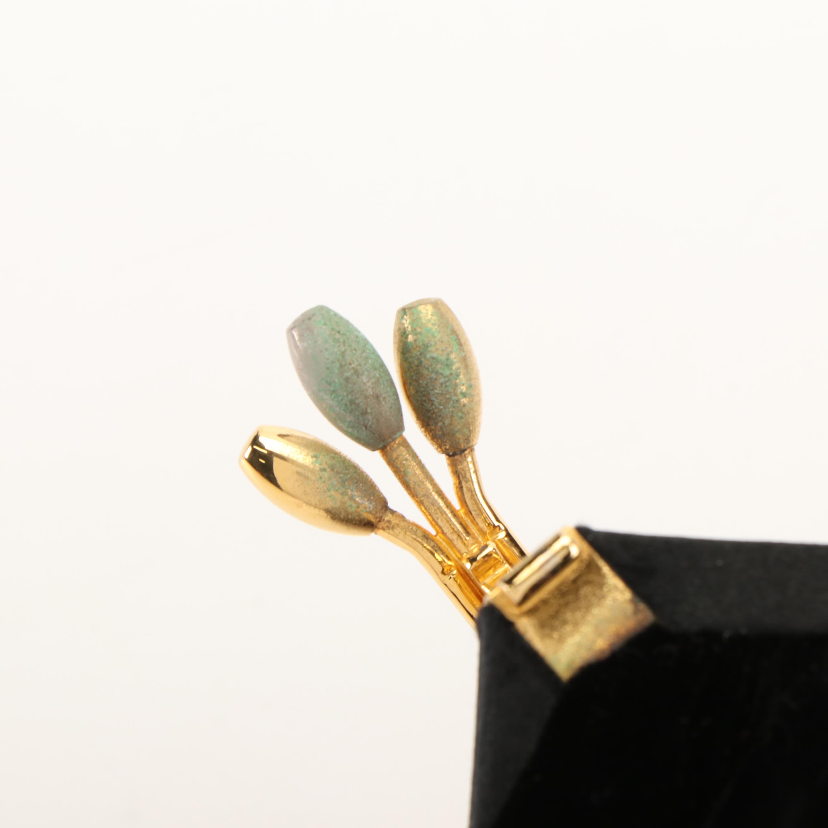 Gucci Black Velvet Frame Clutch, 1950s Vintage